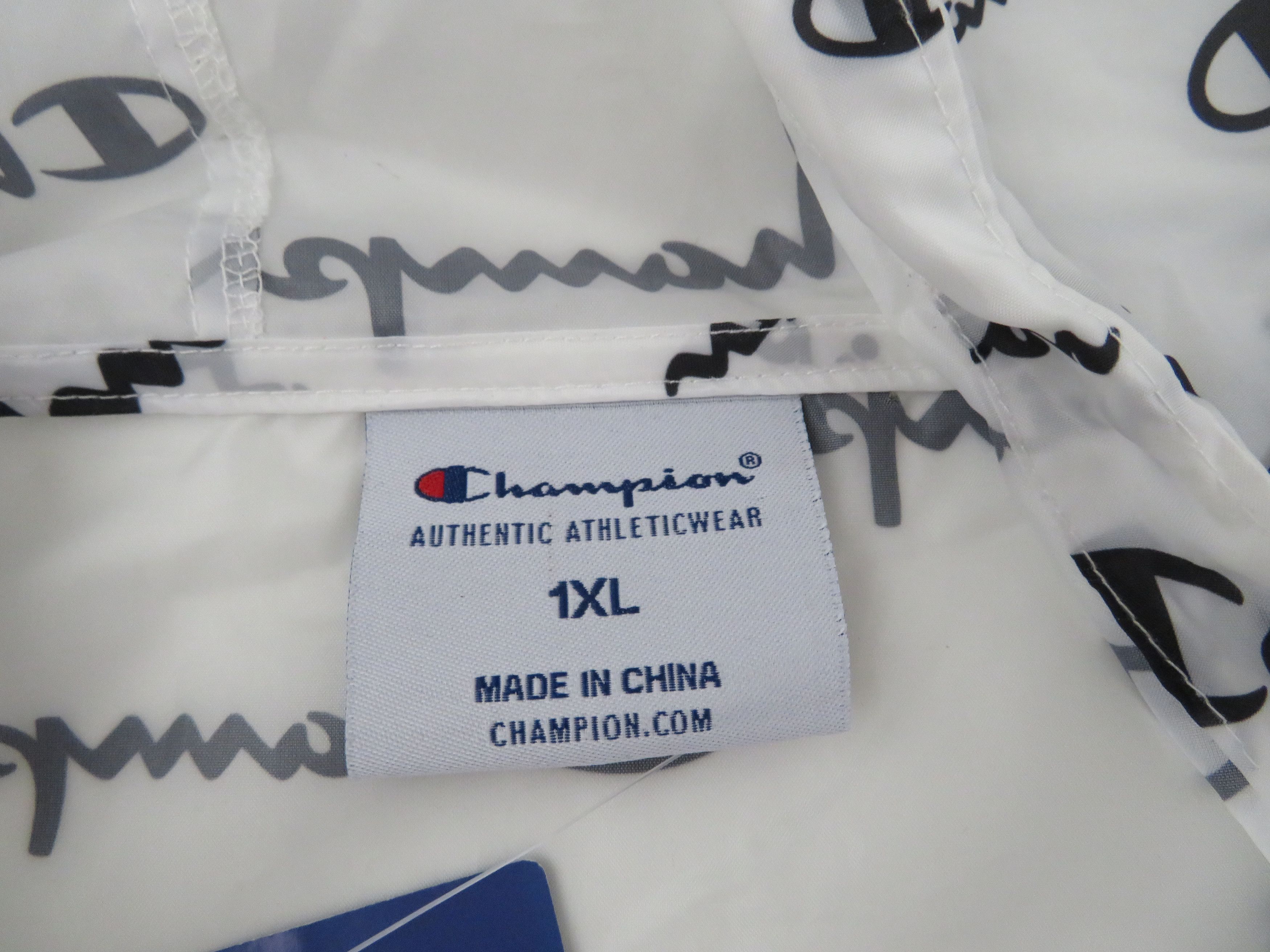 Champion × Vintage Champion Anorak Windbreaker Half-Zip All Over Print Jacket Size US XL / EU 56 / 4 - 9 Thumbnail