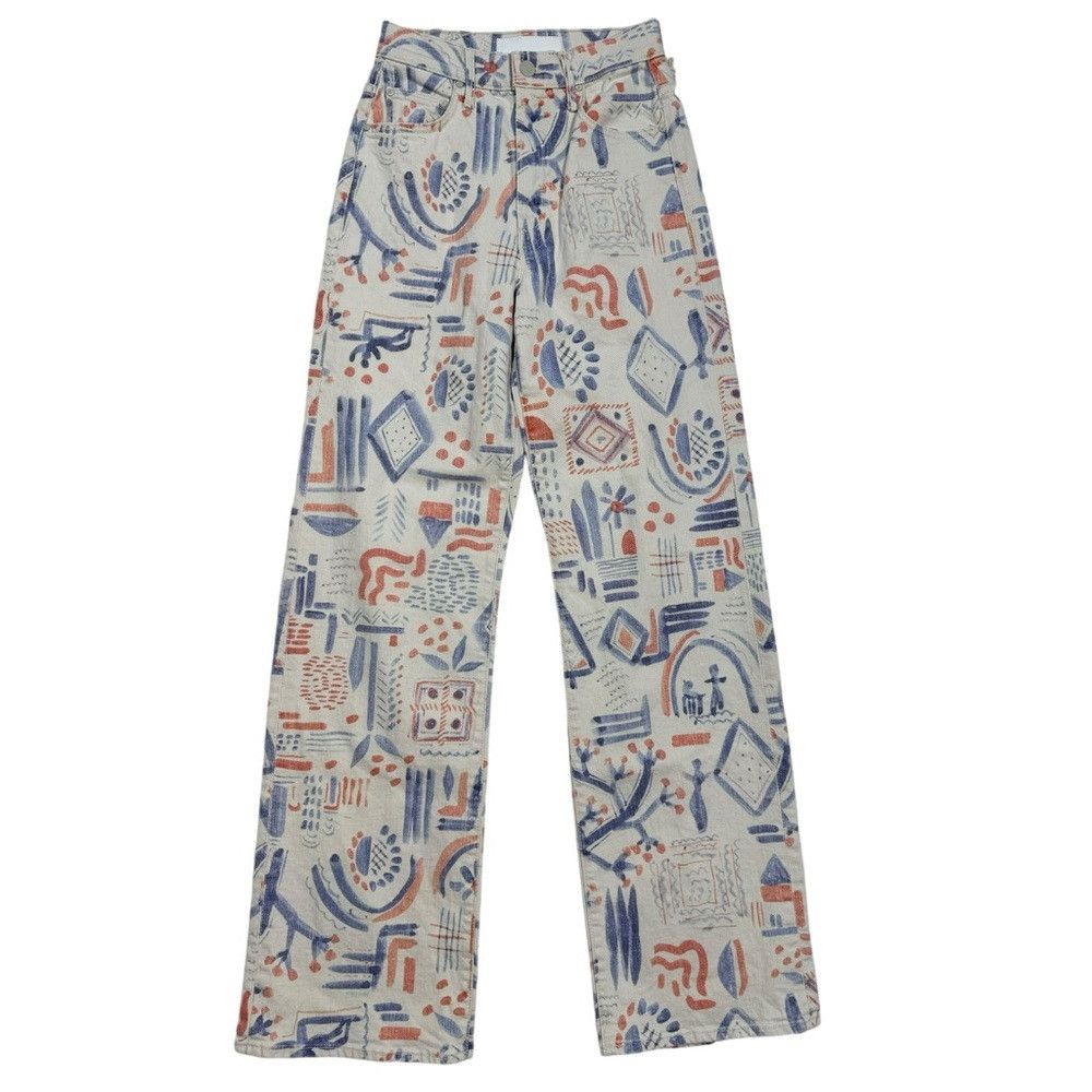 MOTHER NWT New $228 Mother The Maven Skimp Scandifornia Jeans Size Size 23" - 2 Thumbnail