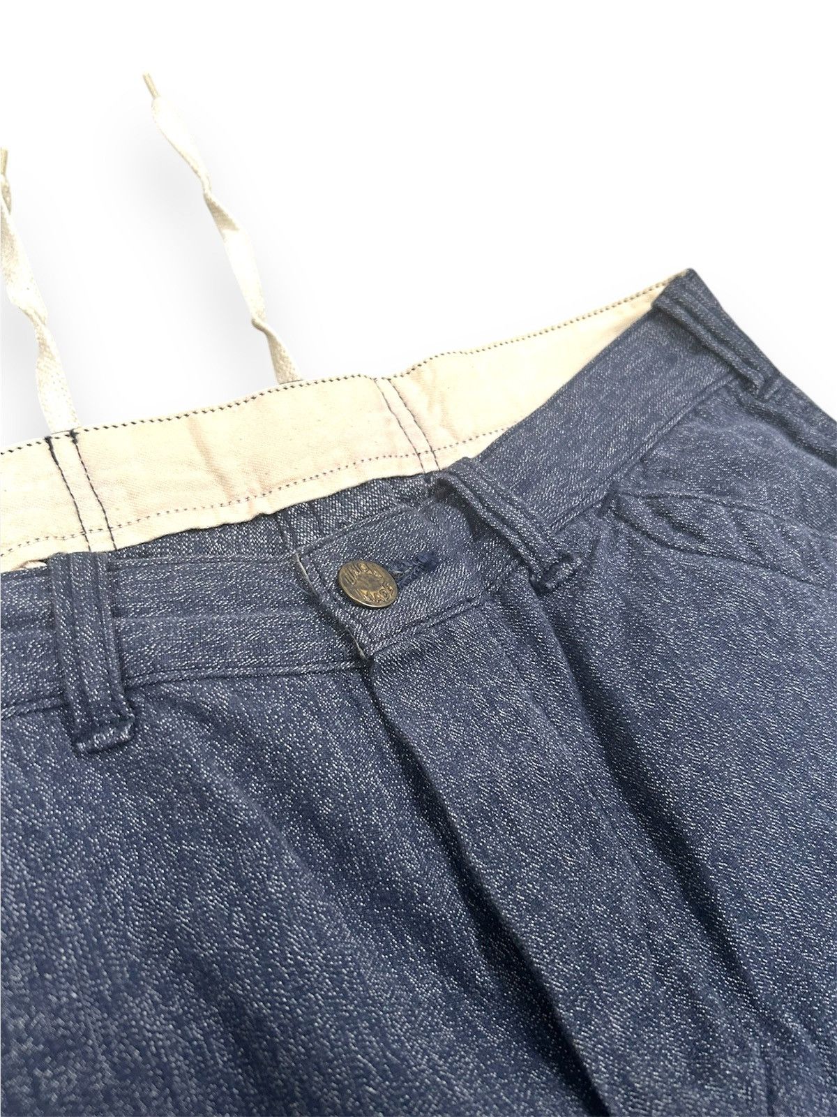 Japanese Brand × Men's Wearhouse Warehouse Co Sailor Pants Denim Union Made Size US 30 / EU 46 - 4 Thumbnail