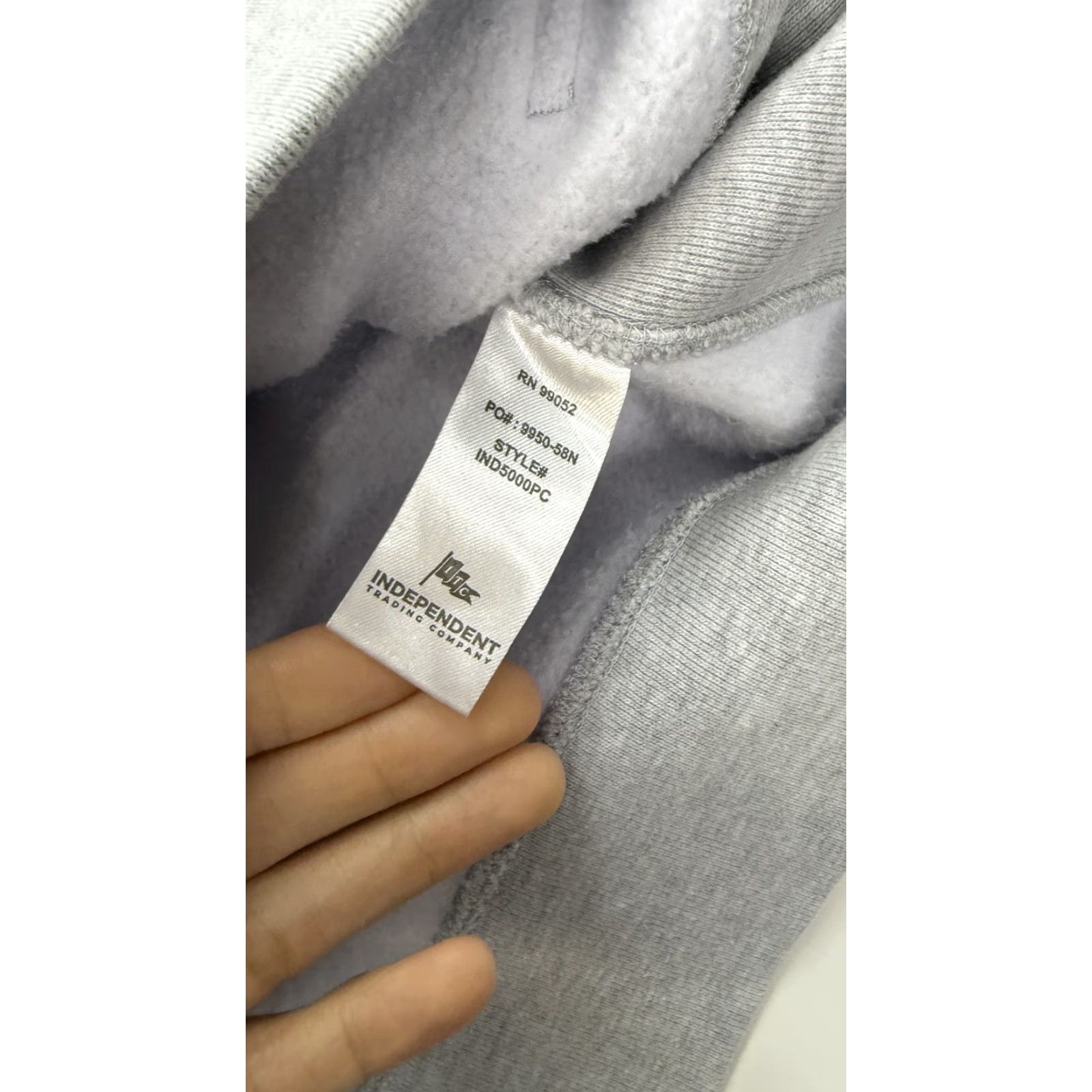 Vintage Pendleton Whisky Hoodie Small Gray Lets Buck Logo Pullover Sweatshirt Rodeo Mens Size US S / EU 44-46 / 1 - 6 Thumbnail