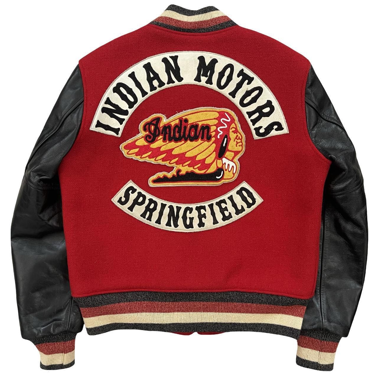 Indian Motercycles Whitesville Whitesville Indian Motorcycle Varsity Jacket Grailed