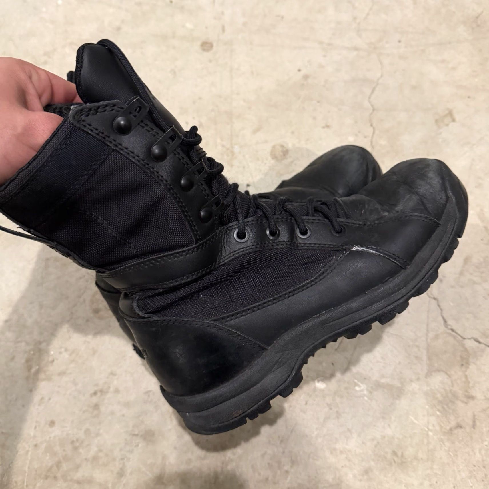 Danner Danner Prowess 8” Womens Size 7 M Black Side Zip Combat Military Boots Size US 5 / IT 35 - 3 Thumbnail