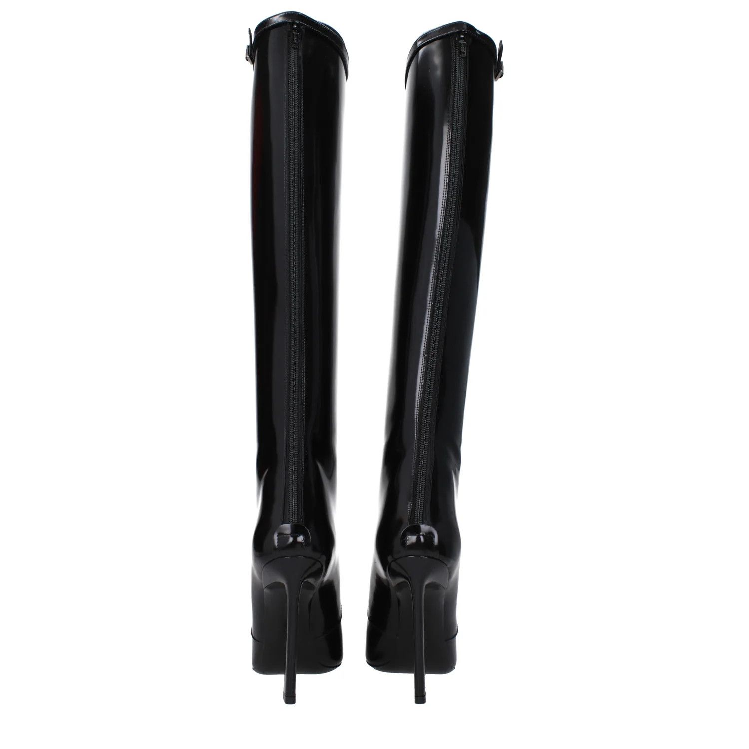 Saint Laurent Paris ob1o1e1124 Leather Boots in Black Size US 6 / IT 36 - 5 Thumbnail