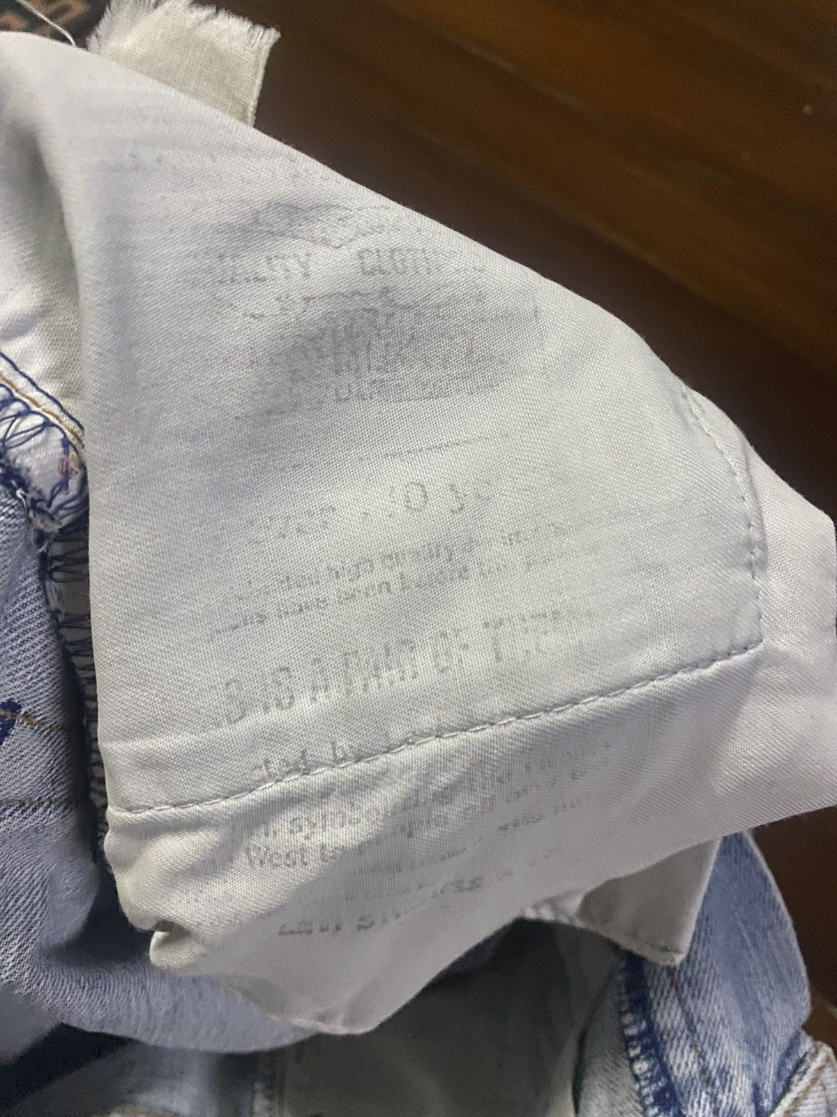 Levi's Vintage 90s levis BIG E LVC distressed selvedge denim Size 30" / US 8 / IT 44 - 11 Thumbnail