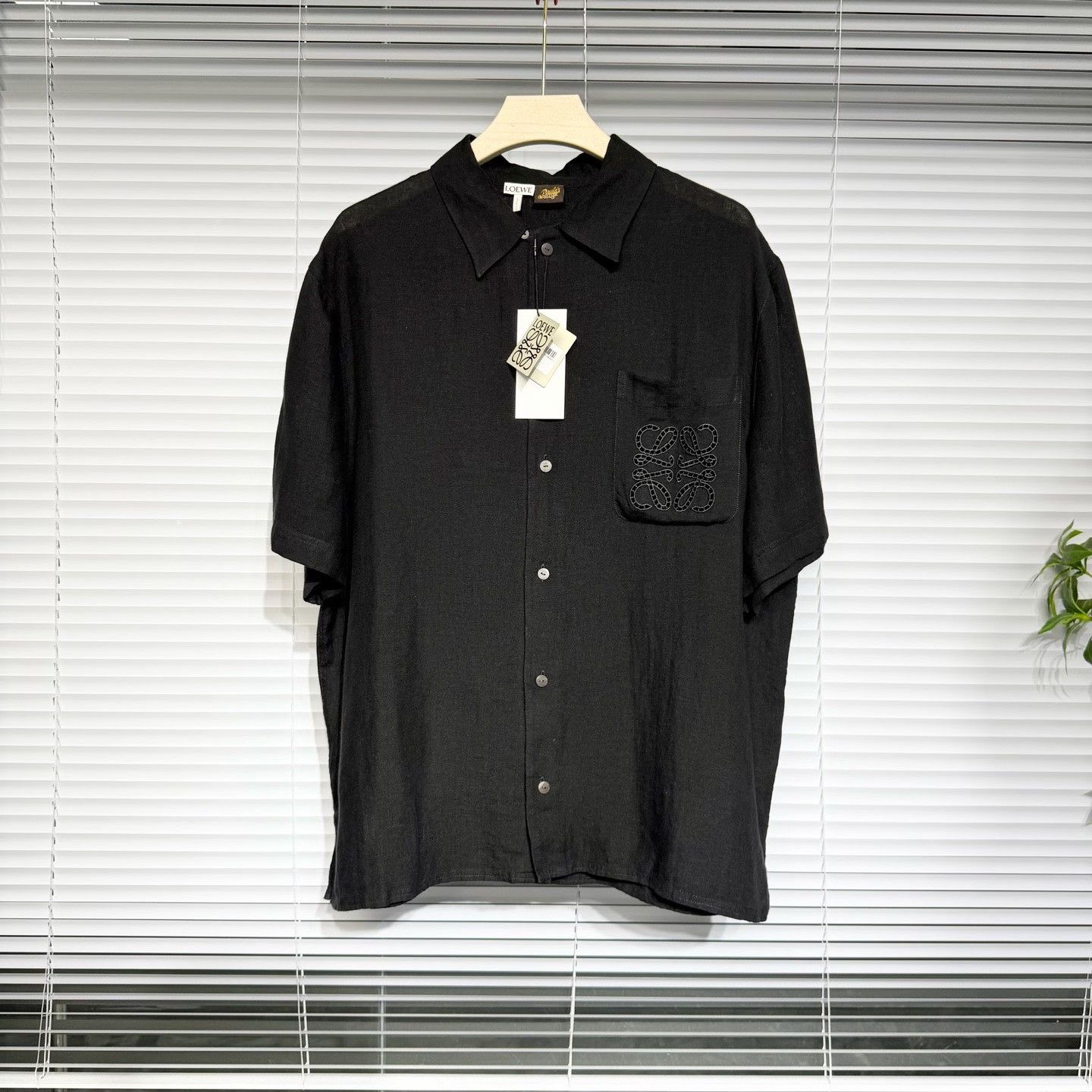 Loewe Loewe Paula's Ibiza SS25 Linen Short-Sleeve Shirt Size US M / EU 48-50 / 2 - 1 Thumbnail