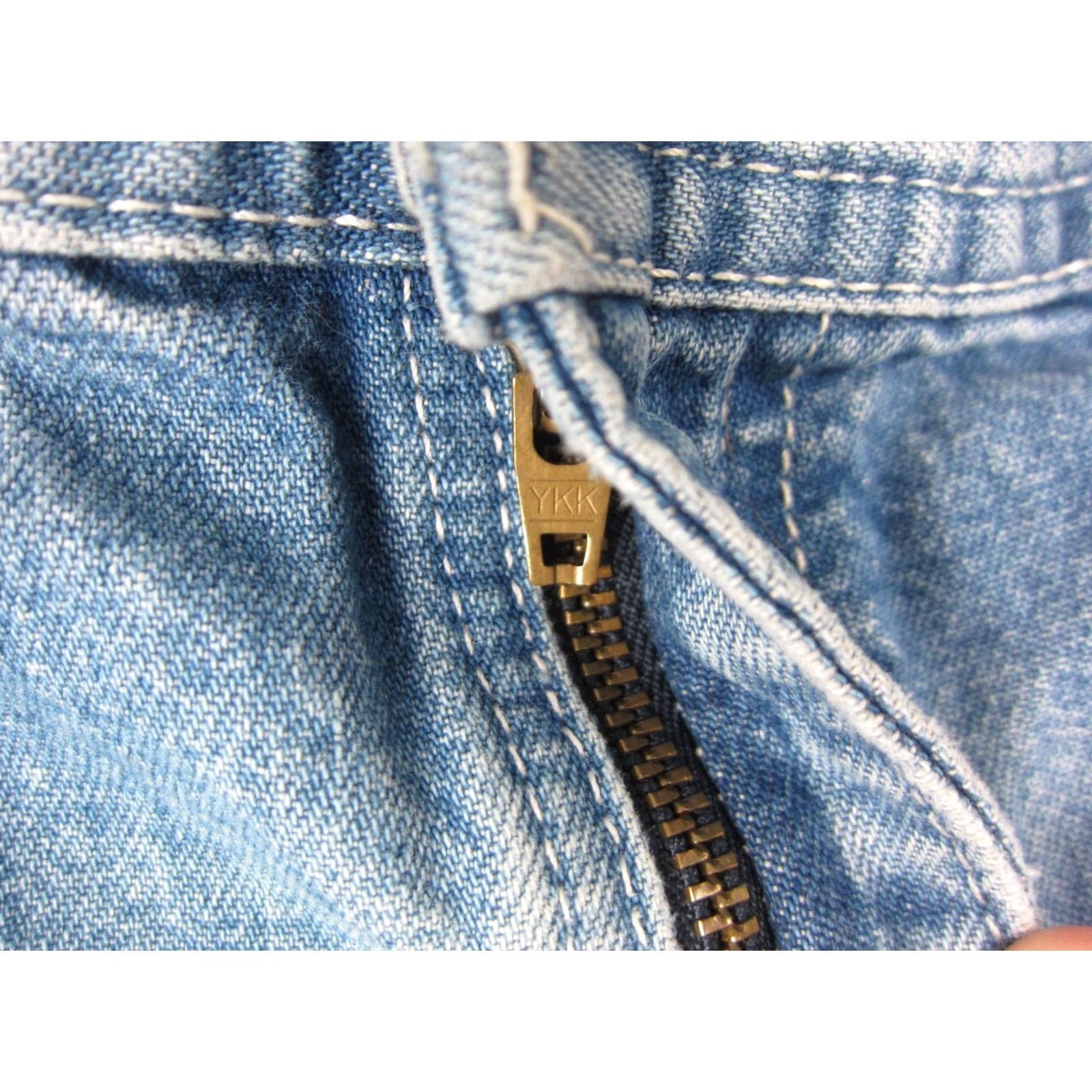 Vintage VINTAGE Key Shorts Mens 34 Blue Denim Jorts Light Carpenter Work Baggy Denim Shorts Blue 34 Mens Size US 34 / EU 50 - 6 Thumbnail