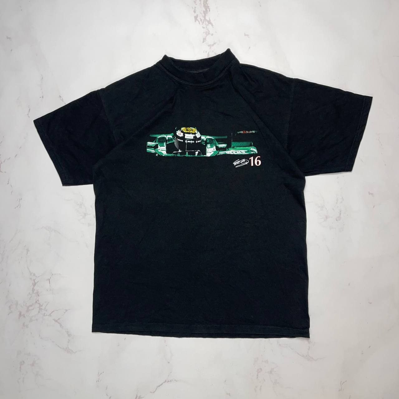 Vintage Jaguar Racing Team F1 Eddie Irvine Formula 1 Motorsport Sz L Size US L / EU 52-54 / 3 - 1 Thumbnail