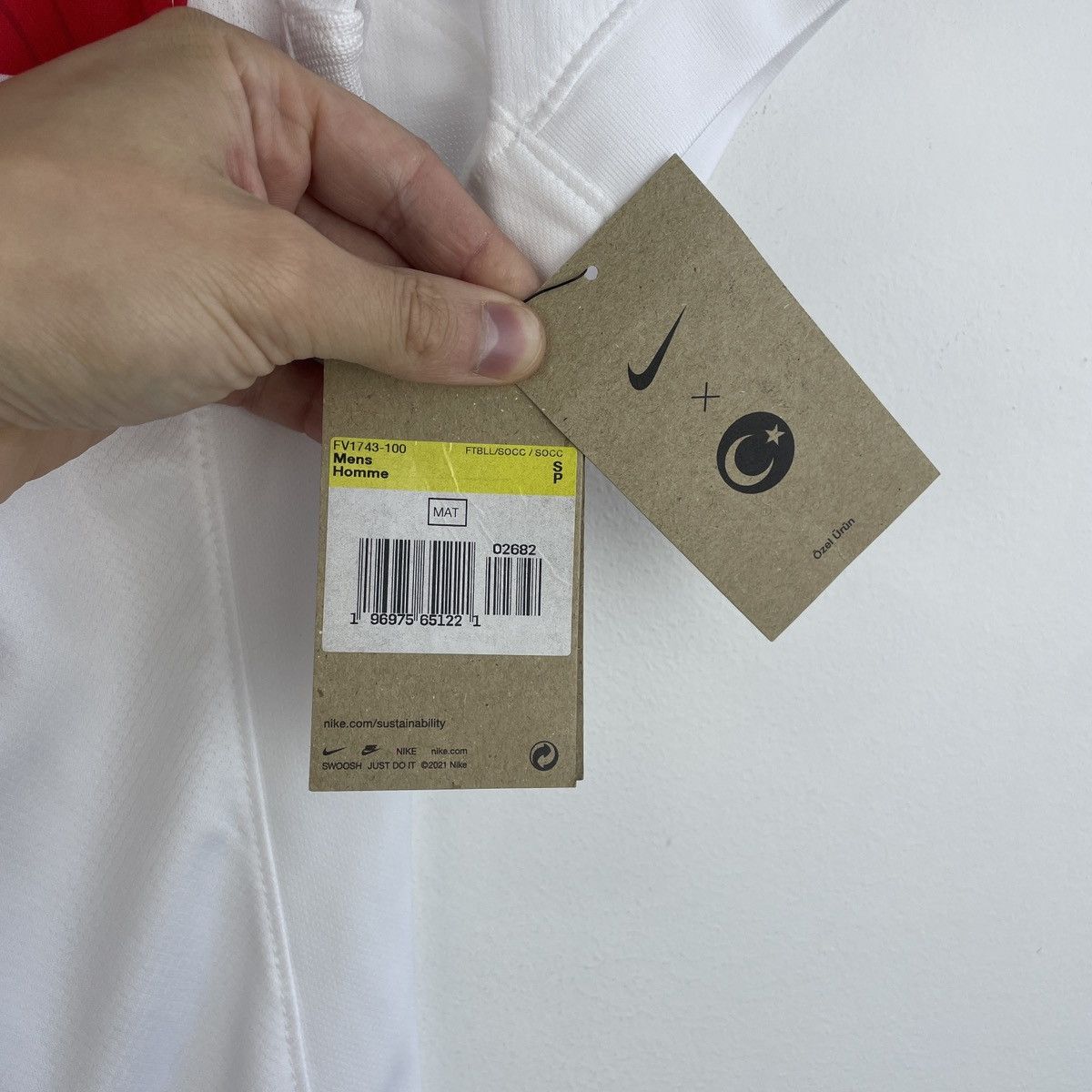 Nike Turkey Merih Demiral Nike Jersey Shirt Men 2024/2025 size S Size US S / EU 44-46 / 1 - 7 Thumbnail