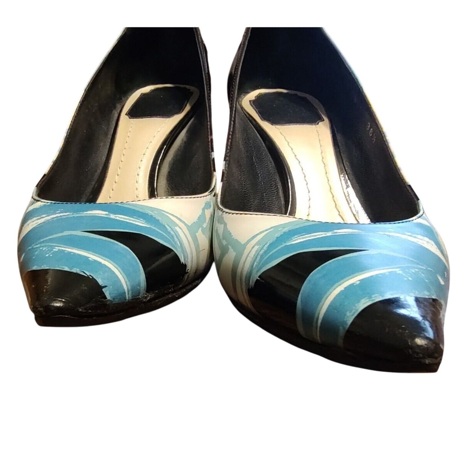 Dior CHRISTIAN DIOR Patent leather Pumps Heels Size 36.5 Size US 6.5 / IT 36.5 - 3 Thumbnail