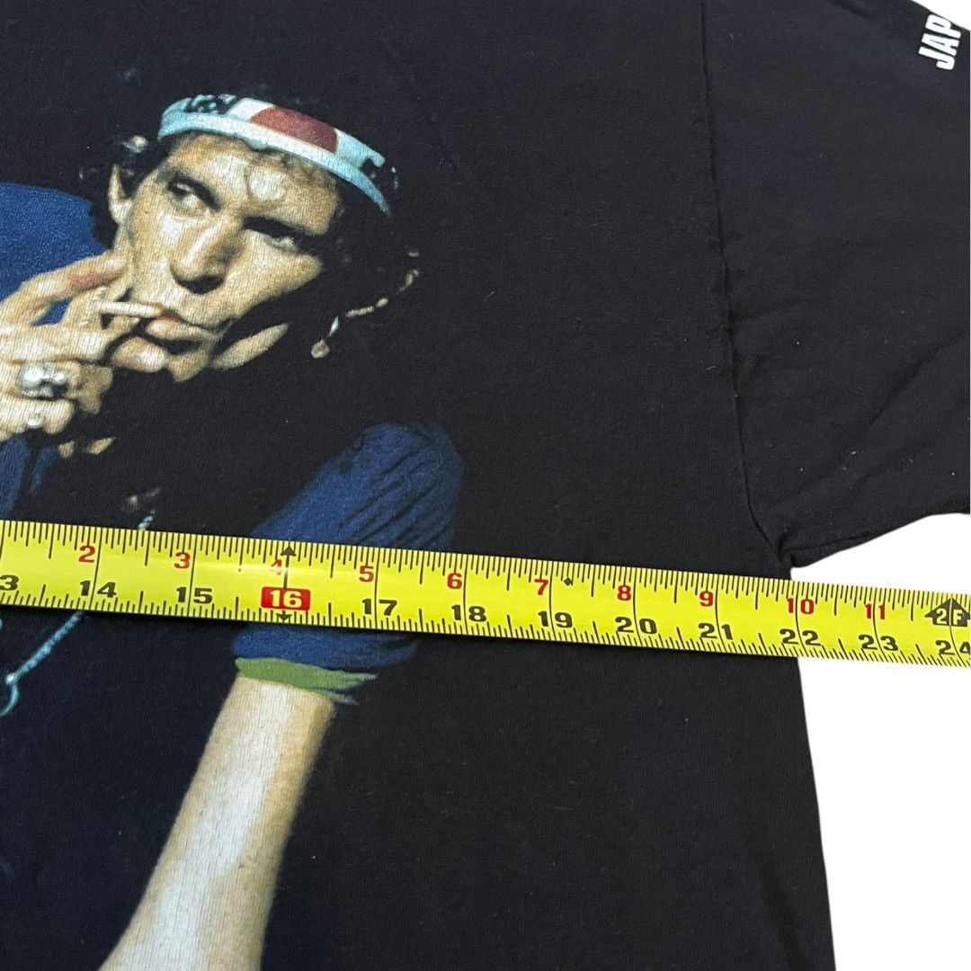 The Rolling Stones VINTAGE Keith Richards Japan Relief Benefit T Shirt 2011 XL Size US XL / EU 56 / 4 - 5 Thumbnail