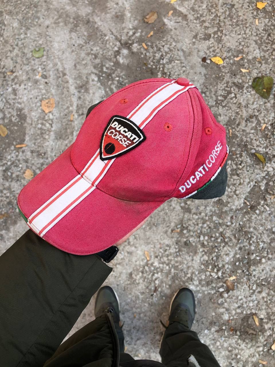 Ducati × Vintage VERY RARE DUCATI CORSE CAP RETRO MOTORCYCLE RACING Y2K 90s Size ONE SIZE - 1 Thumbnail