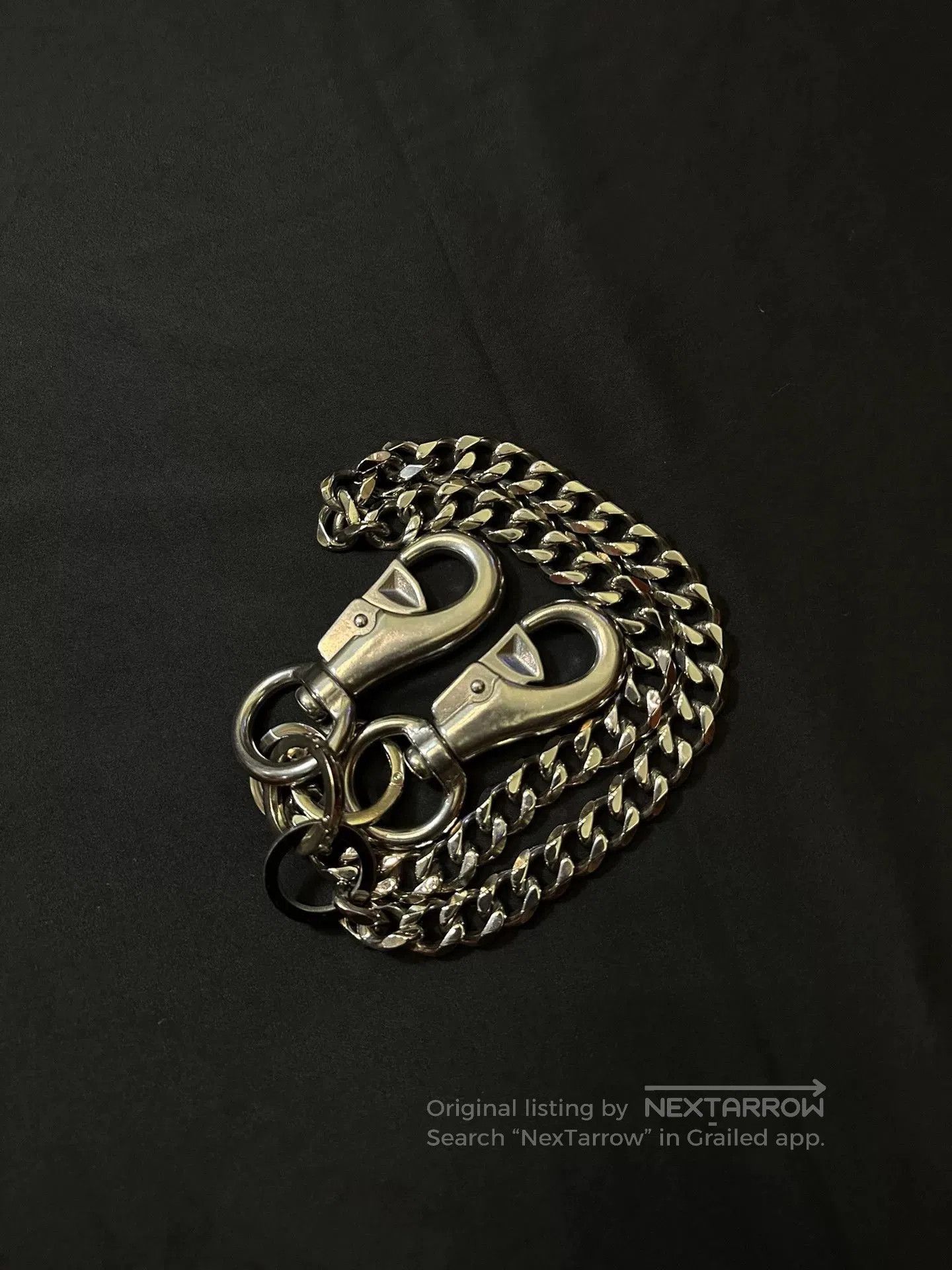 Vintage Vintage Thick Cuban Wallet Chain. Size ONE SIZE - 8 Thumbnail