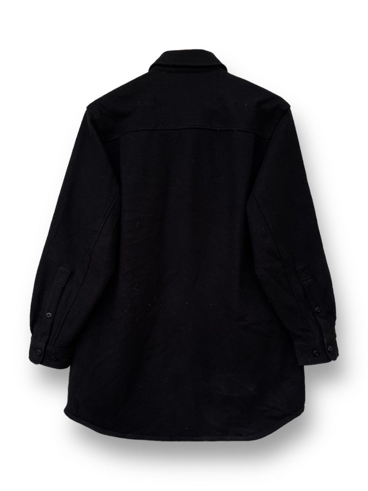 Undercover × Uniqlo 🔥F/W 2021 UNDERCOVER x GU KNIT MELTON LONG SHIRT Size US XS / EU 42 / 0 - 4 Thumbnail