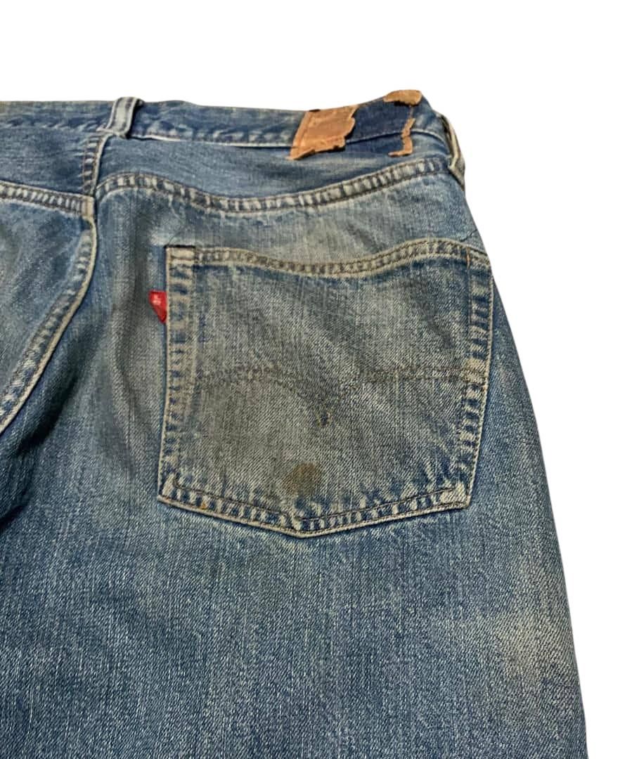 Levi's Vintage 60s Levis 501 Rindem Button #6 Selvedge Jeans Size US 32 / EU 48 - 10 Thumbnail