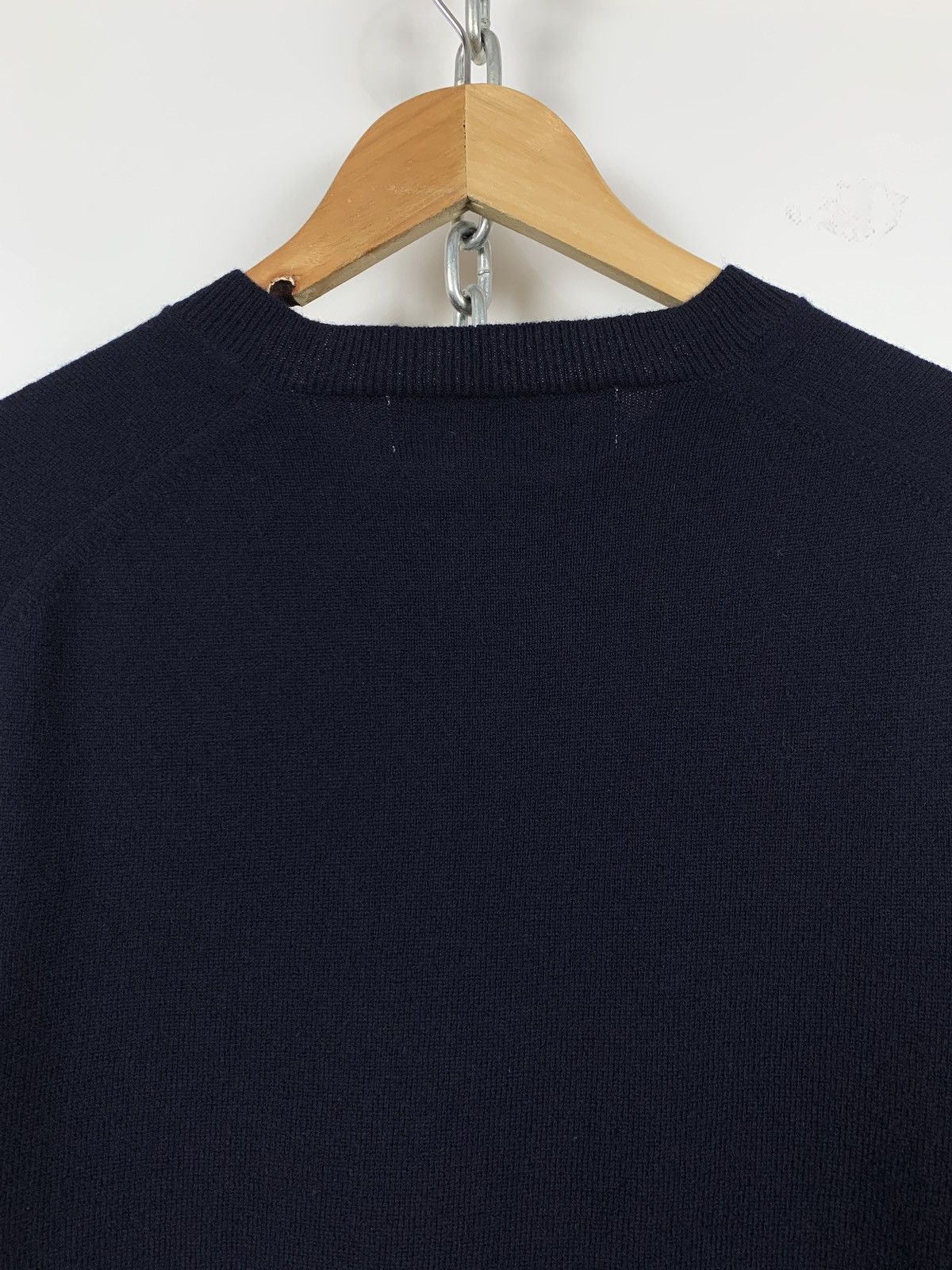 Comme des Garcons Comme des Garçons Play V-Neck Wool Sweater Size US M / EU 48-50 / 2 - 15 Thumbnail