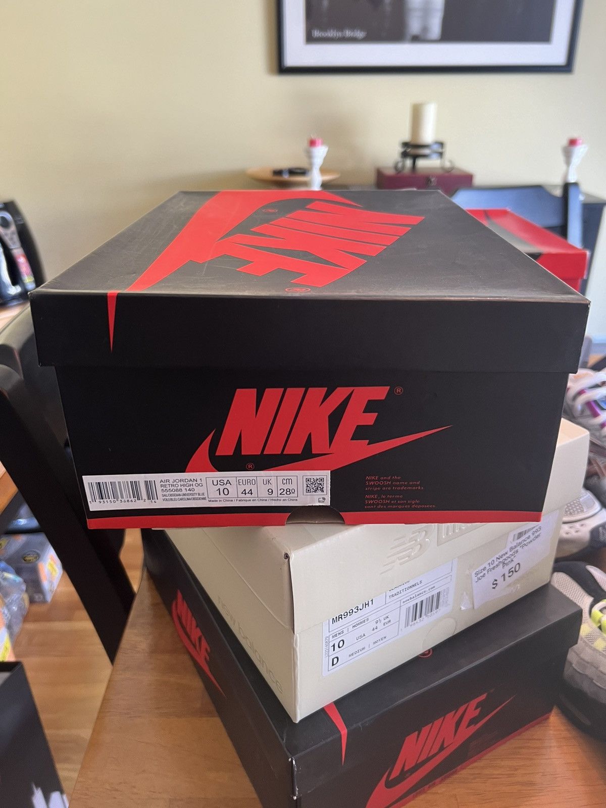 Jordan Brand Air Jordan 1 Retro High OG ‘Obsidian’ Size US 10 / EU 43 - 7 Thumbnail