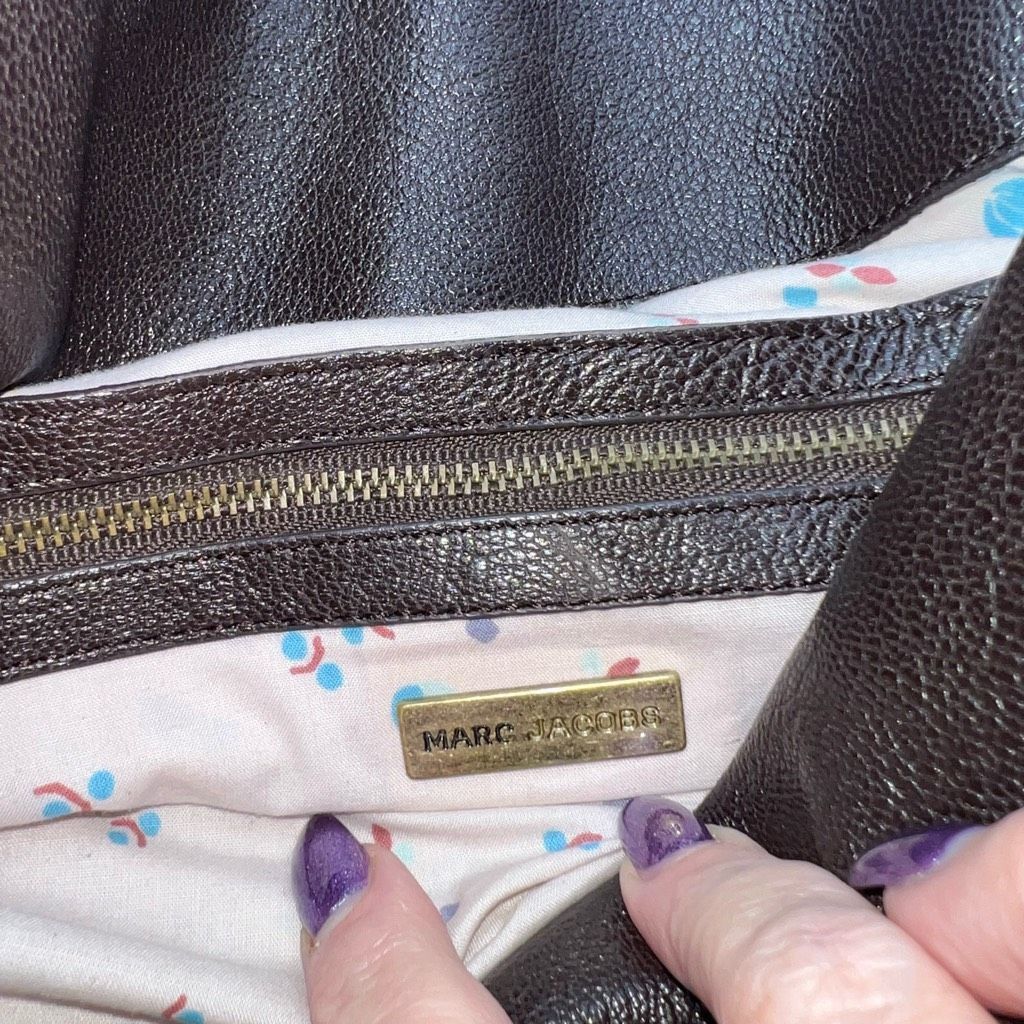 Marc Jacobs Marc Jacobs Vintage Suede and Leather Multiple Compartment Crossbody Bag Size ONE SIZE - 10 Thumbnail