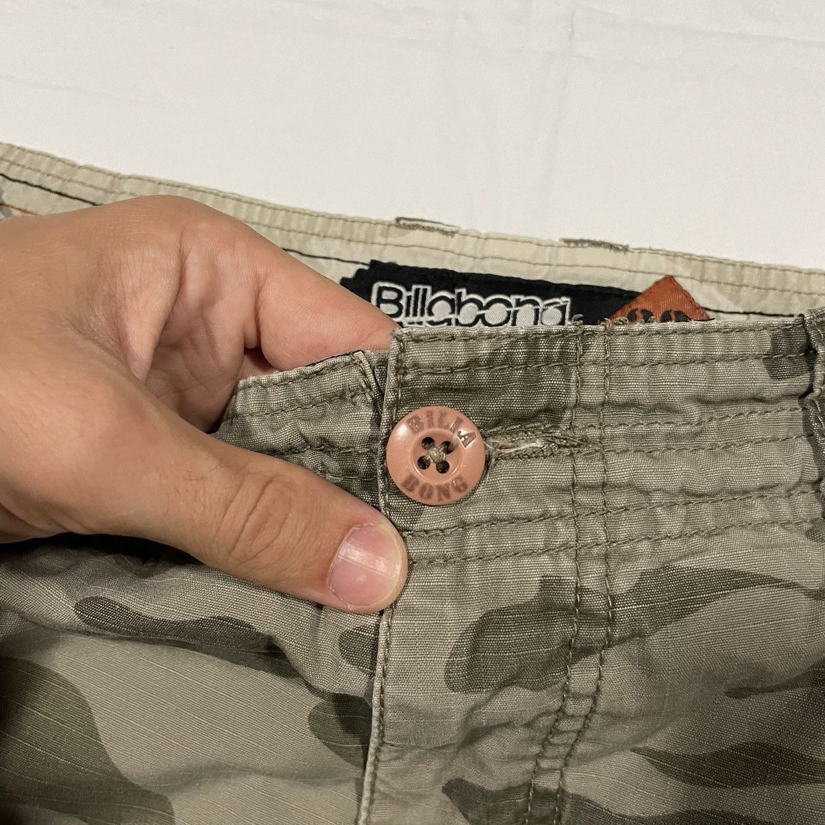 Billabong Vintage Camo Billabong Big Logo Shorts Size US 32 / EU 48 - 8 Thumbnail