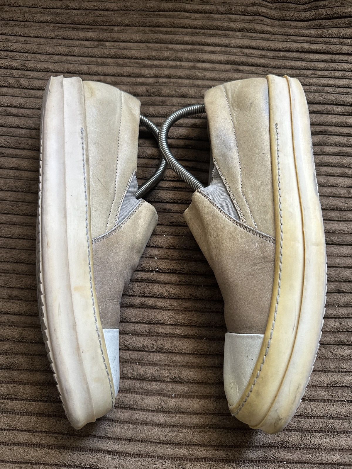 Rick Owens Rick Owen's Slip - On Boat Sneakers Size US 10 / EU 43 - 2 Thumbnail