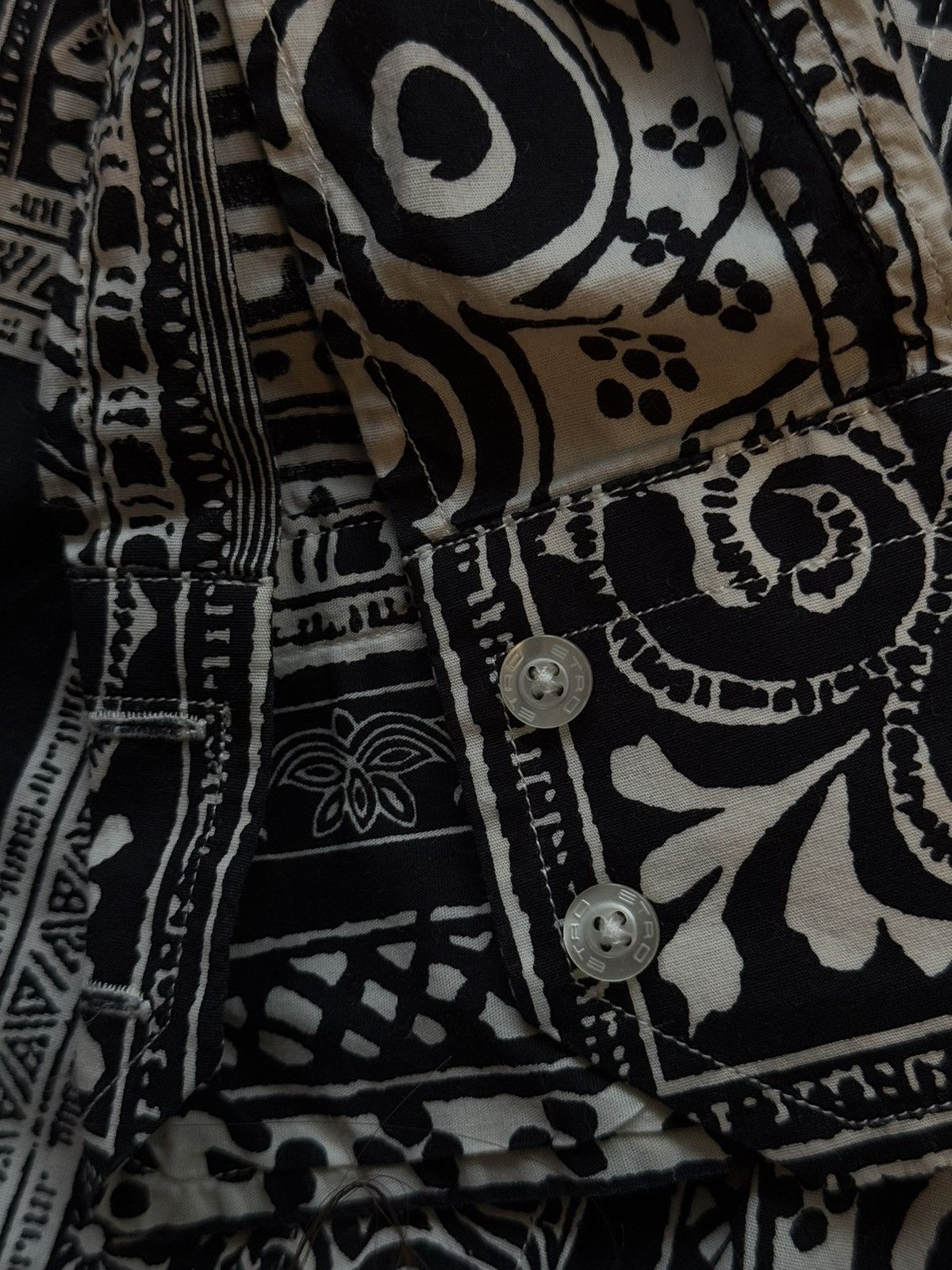 Designer × Etro Etro iconic graphic bandana pattern shirt blouse Size M / US 6-8 / IT 42-44 - 3 Thumbnail