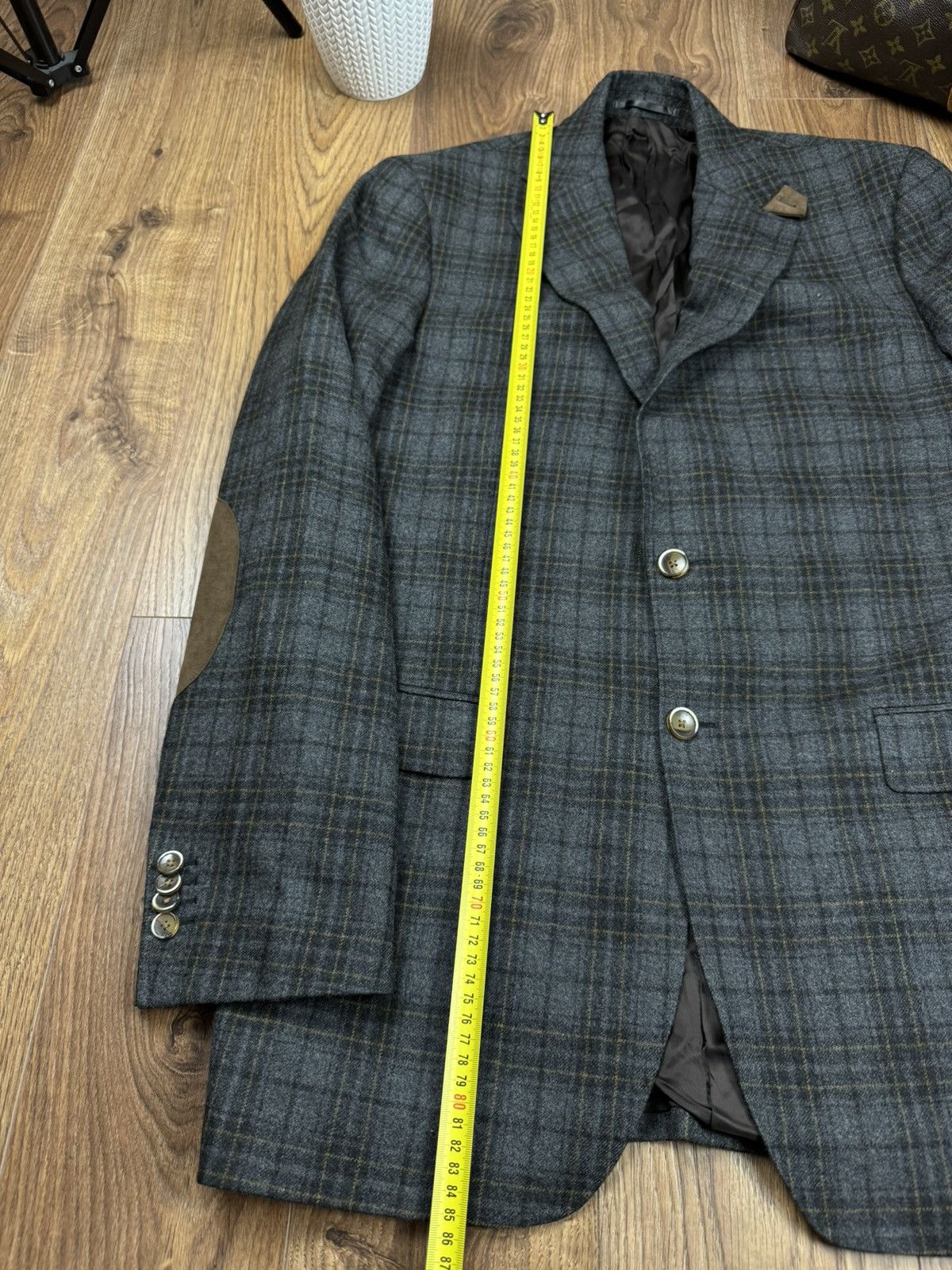 Loro Piana Vintage wool blazer Loro Piana original luxury item Size 54R - 4 Thumbnail