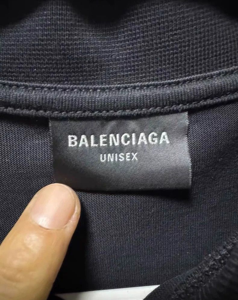 Balenciaga Balenciaga Sanskrit Clay Dye Broken Round Neck Loose Short Size US XS / EU 42 / 0 - 3 Thumbnail