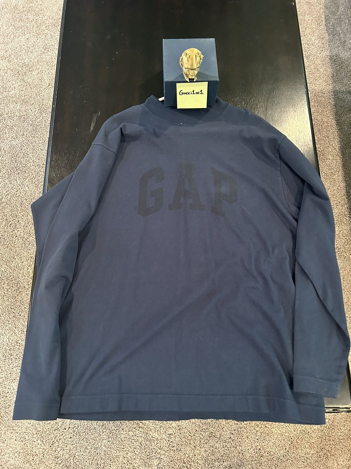 Gap × Yeezy Yeezy Gap Engineered by Balenciaga Dove long sleeve navy Size US XS / EU 42 / 0 - 1 Thumbnail