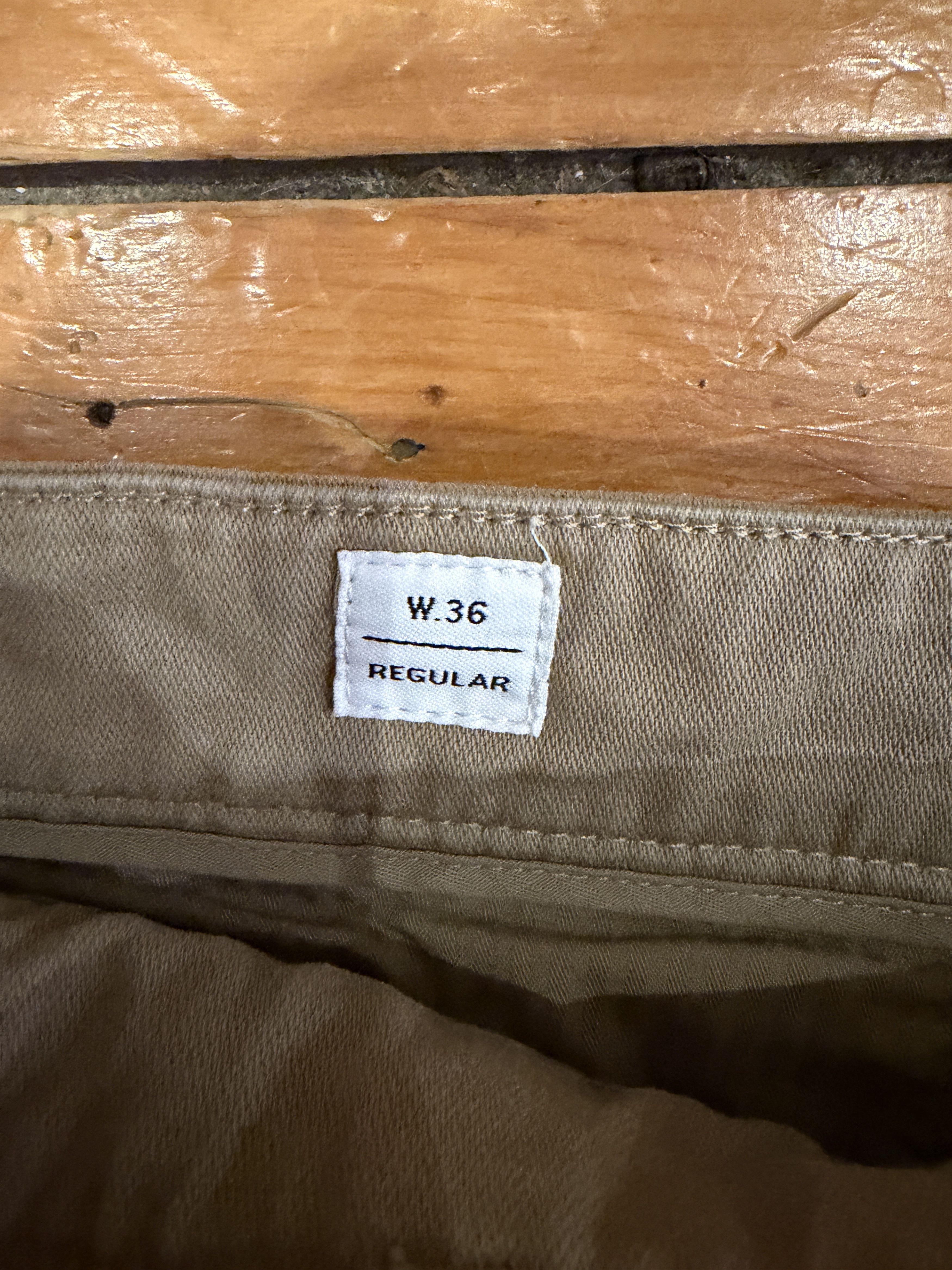 Norse Projects Norse Projects Aros Regular Chino Khaki Size US 36 / EU 52 - 3 Thumbnail