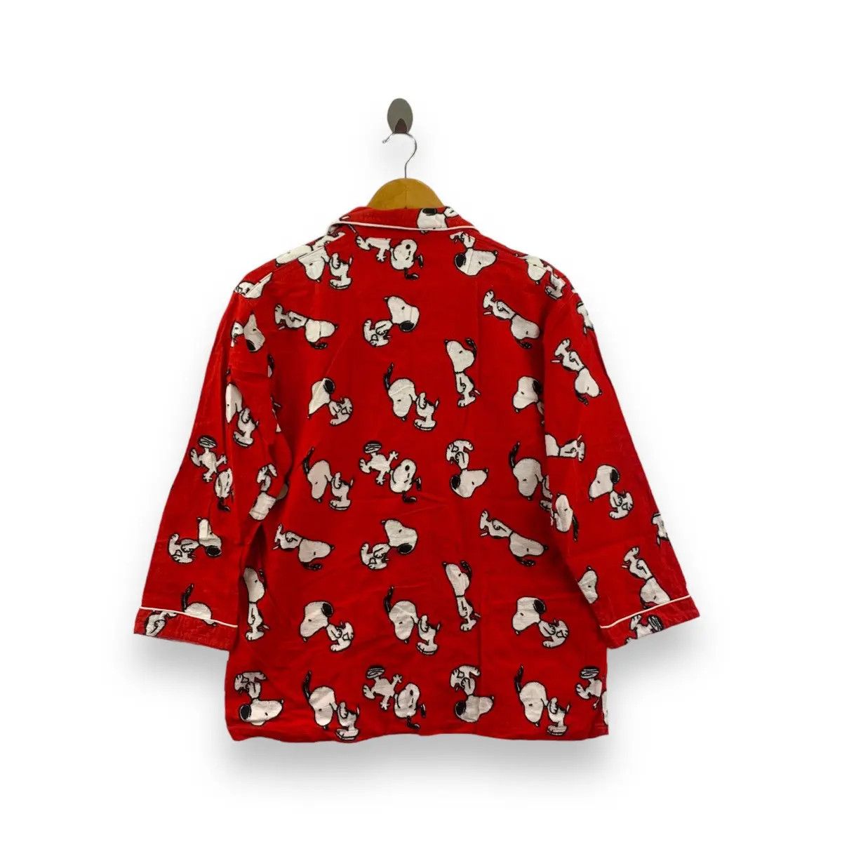Vintage Vintage SNOOPY PEANUTS CARTOON AOP Cardigan Size M / US 6-8 / IT 42-44 - 3 Thumbnail