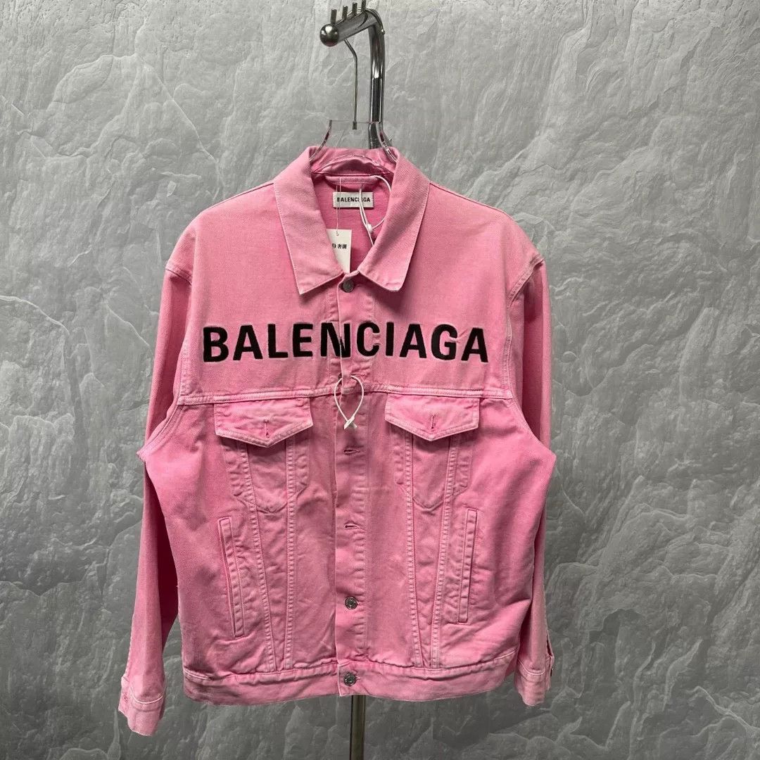 Balenciaga Balenciaga Valentine's Series Denim Jacket Size S / US 4 / IT 40 - 1 Thumbnail