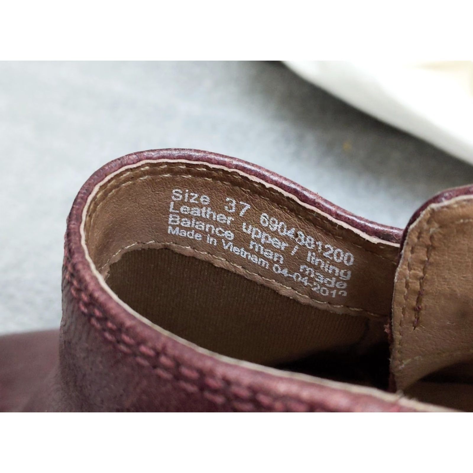 Dansko Dansko Boots Womens 37 Burgundy Leather Wedge Ankle Booties Zip Comfort Casual Shoes Womens Platform Size US 7 / IT 37 - 3 Thumbnail