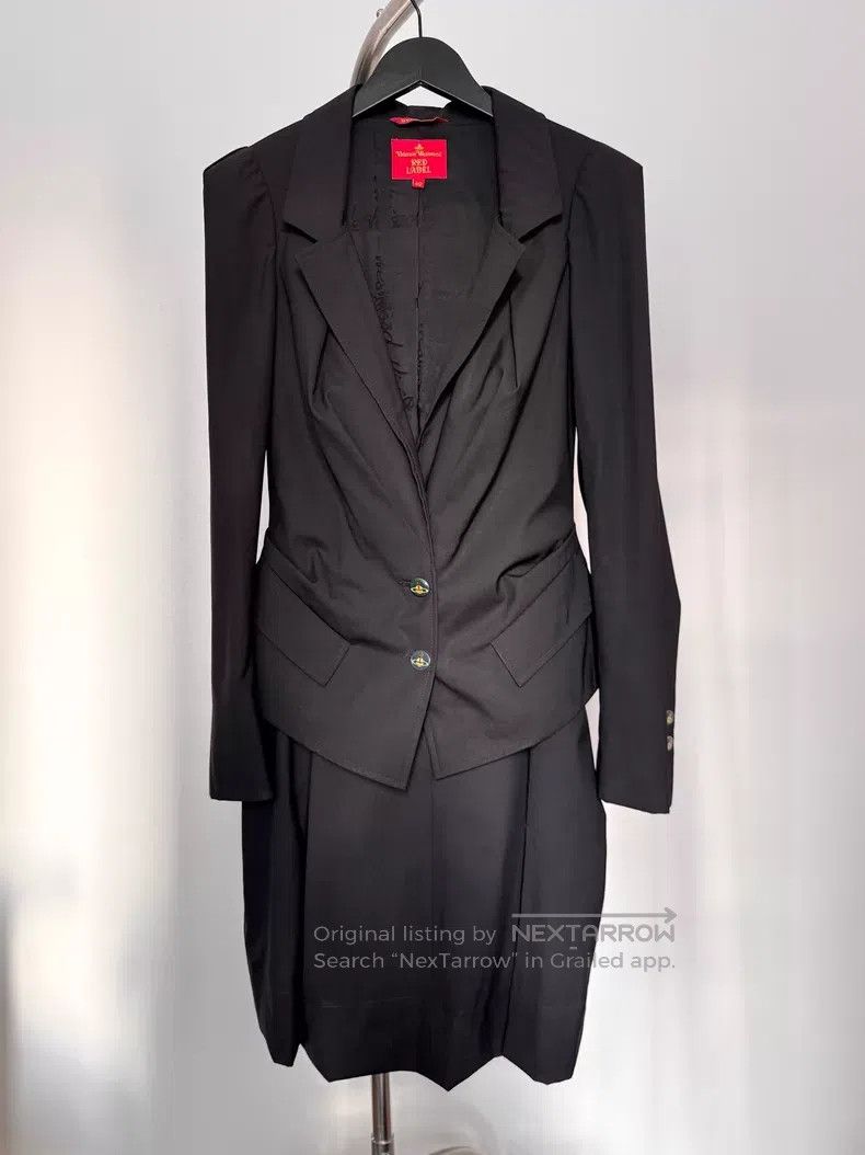 Vivienne Westwood Vivienne Westwood Porcelain Button Classic Lapel Tailored Size S / US 4 / IT 40 - 2 Thumbnail