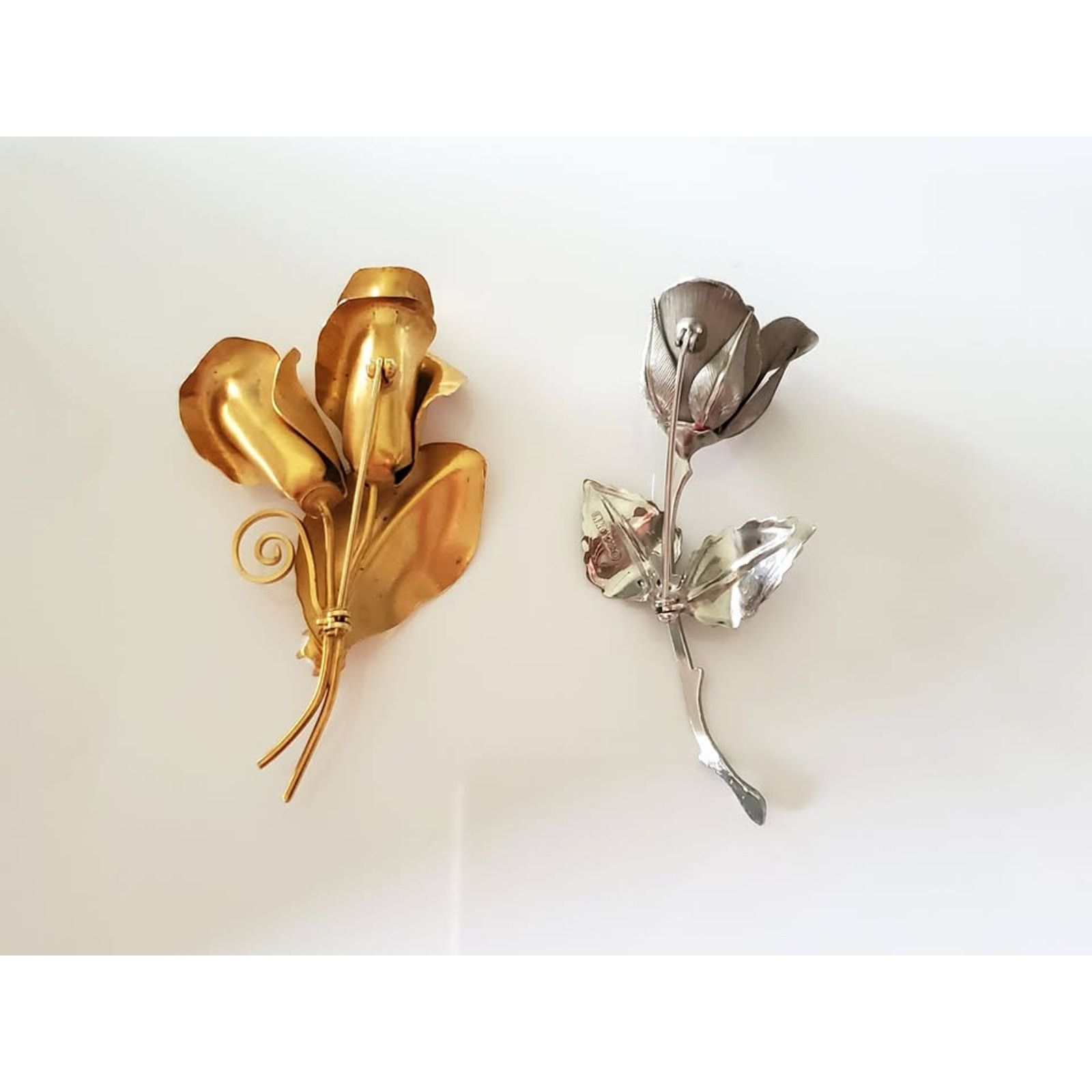 Other Vintage Brooch Lot of 2 Size ONE SIZE - 2 Thumbnail
