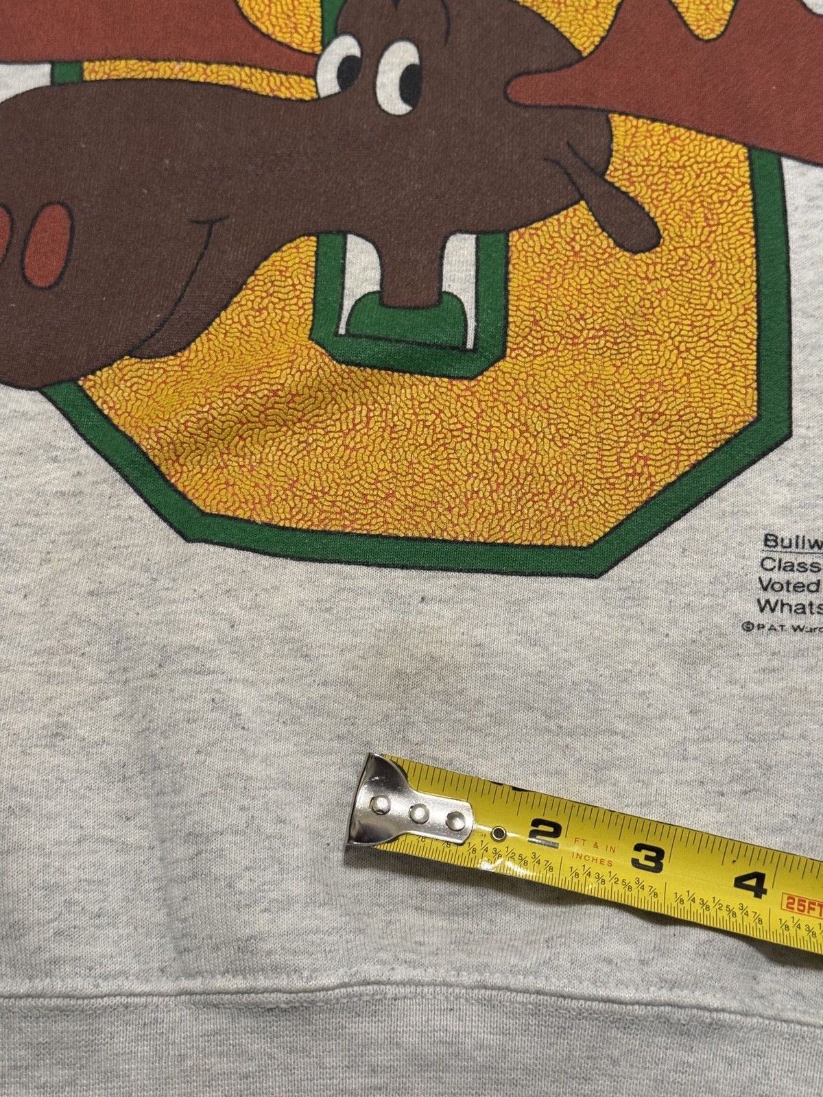 Vintage Vintage 80s 90s Rocky And Bullwinkle S/M Cartoon Crewneck Size M / US 6-8 / IT 42-44 - 8 Thumbnail