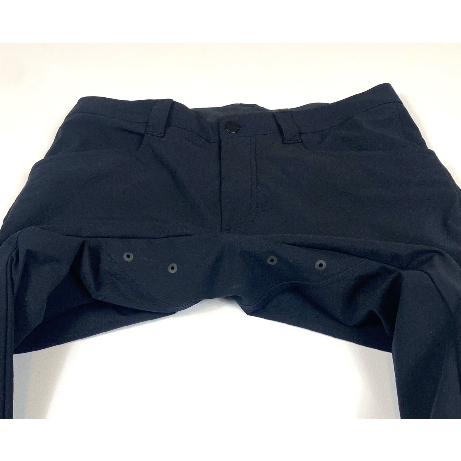 Lululemon Lululemon Men’s Chino Pants Black 34x33 Flat Front Straight Leg Belt Loops Pockets Vented 33 Inseam Regular Fit Size Type: Regular Pants Size US 34 / EU 50 - 5 Thumbnail
