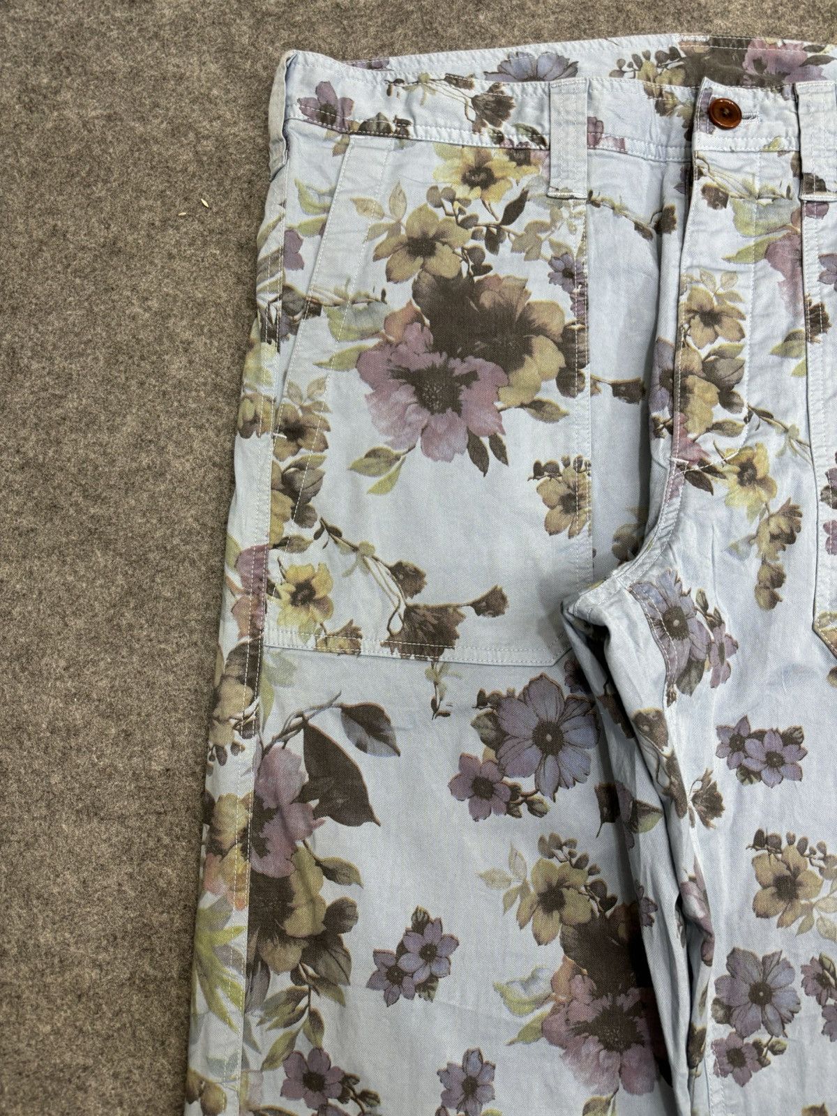 Ts(S) 💥Floral Style💥Archival ts(s) Light Baker Pant F588 Size US 35 - 4 Thumbnail