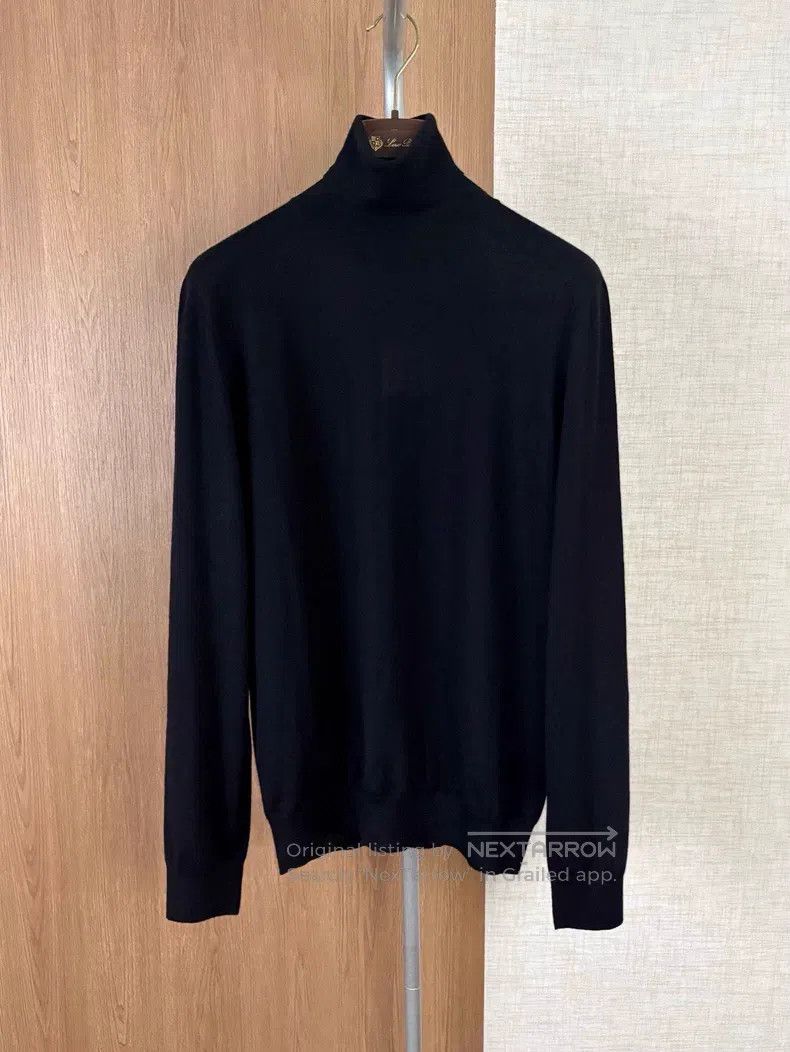 Hermes Hermes Autumn-Winter Men's High-Neck Cashmere Sweater Size US L / EU 52-54 / 3 - 1 Thumbnail