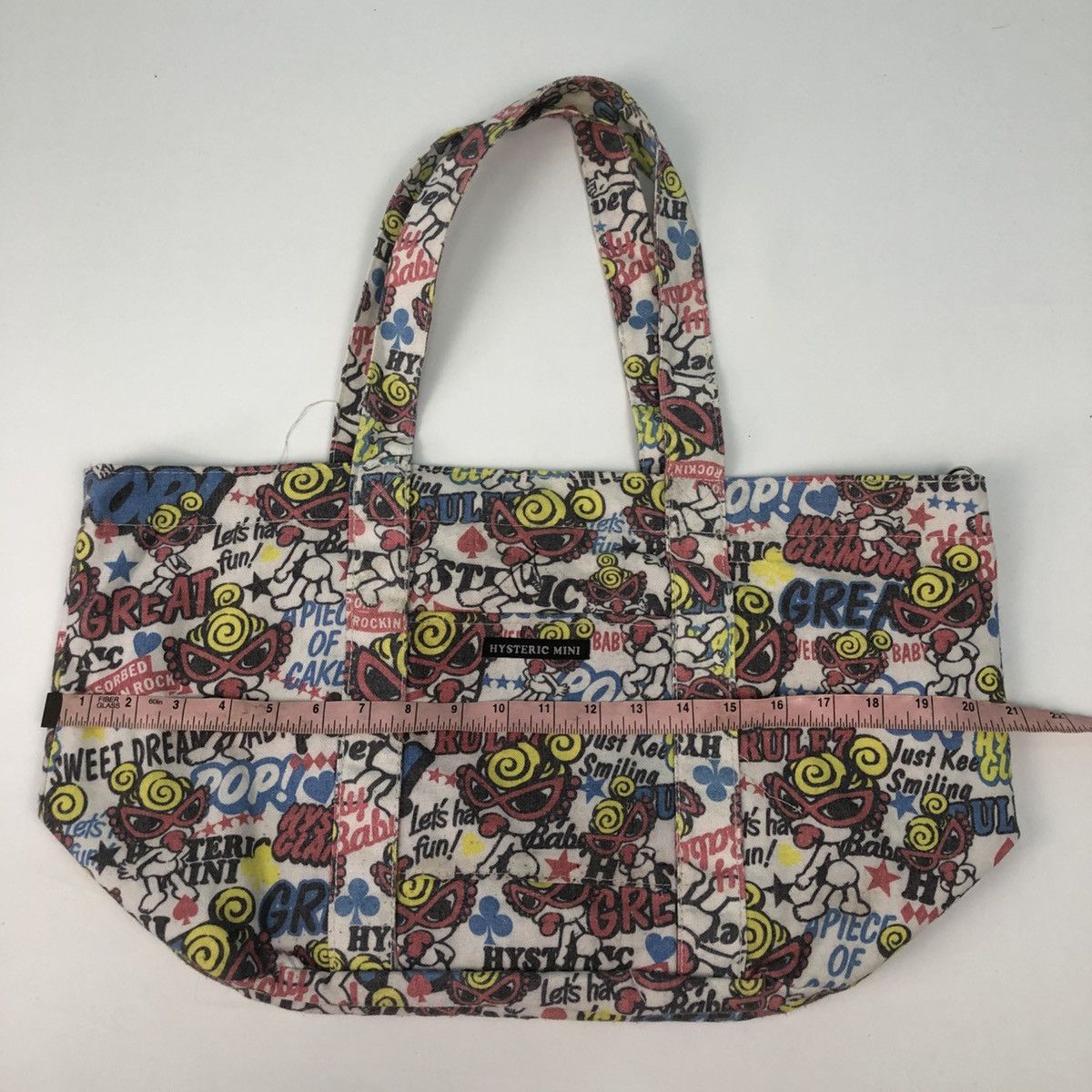 Hysteric Glamour HYTERIC MINI FULL PRINTER CANVAS TOTE BAG Size ONE SIZE - 9 Thumbnail