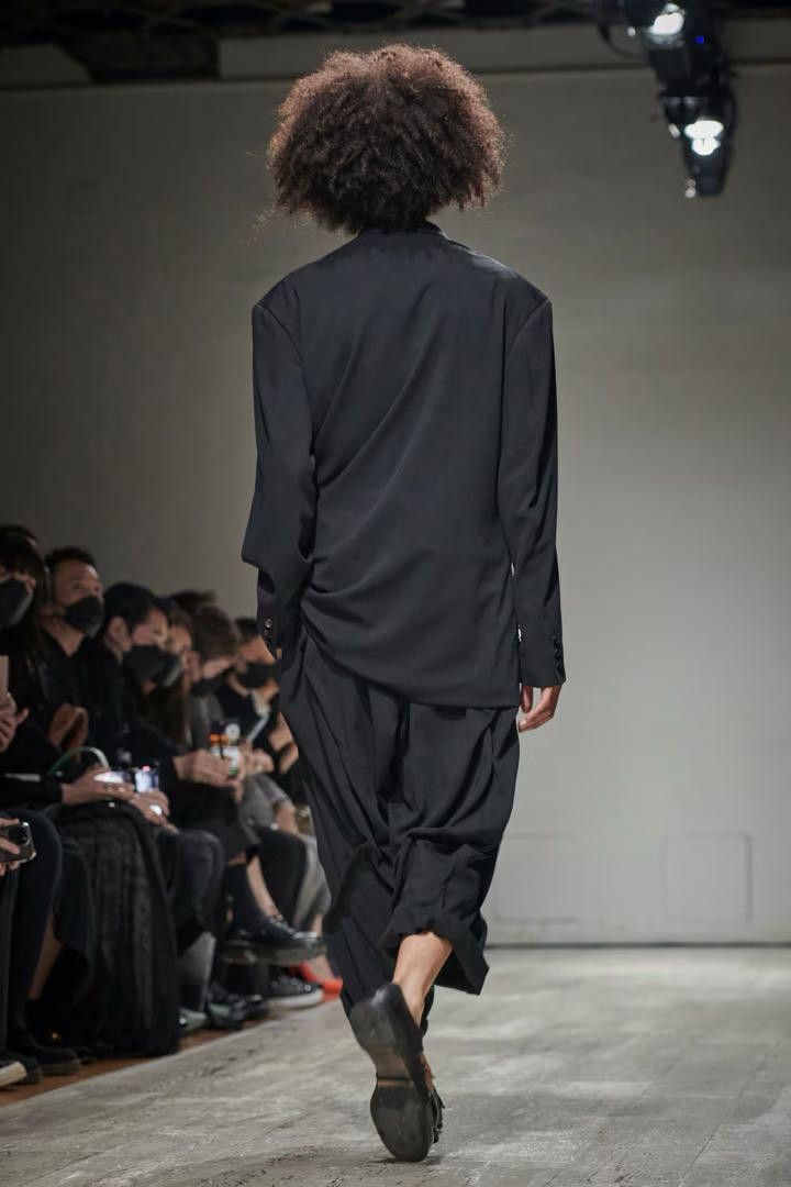 Yohji Yamamoto yohji yamamoto pour homme wool gabarre jacket Size US XL / EU 56 / 4 - 4 Thumbnail