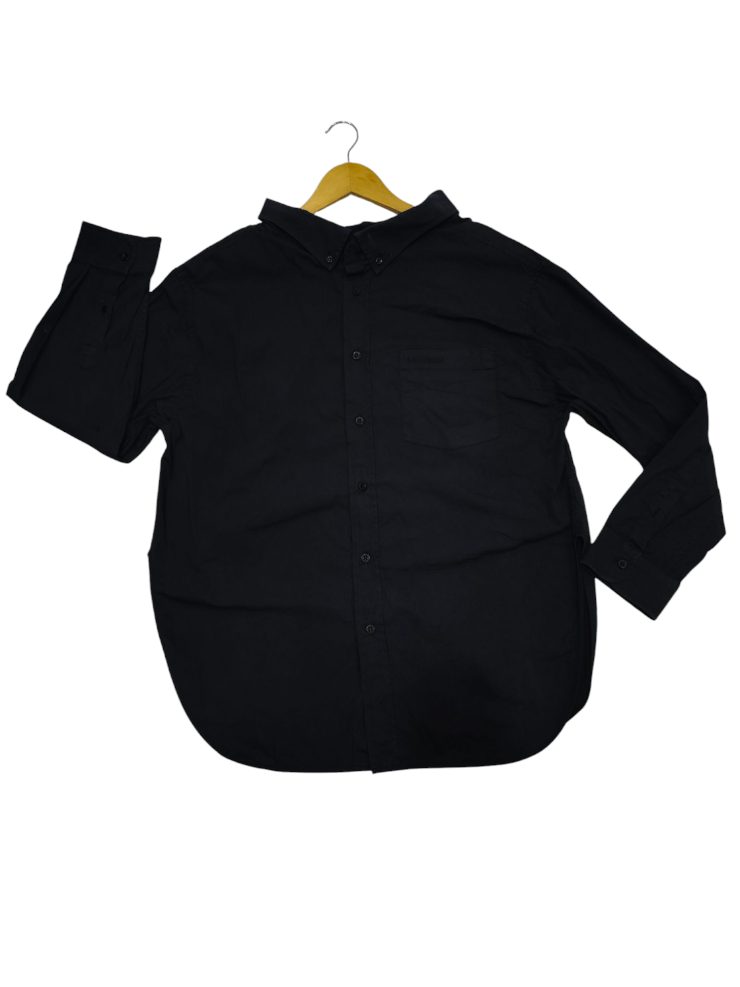 Balenciaga Balenciaga Open Collar Shirt Size US L / EU 52-54 / 3 - 1 Thumbnail