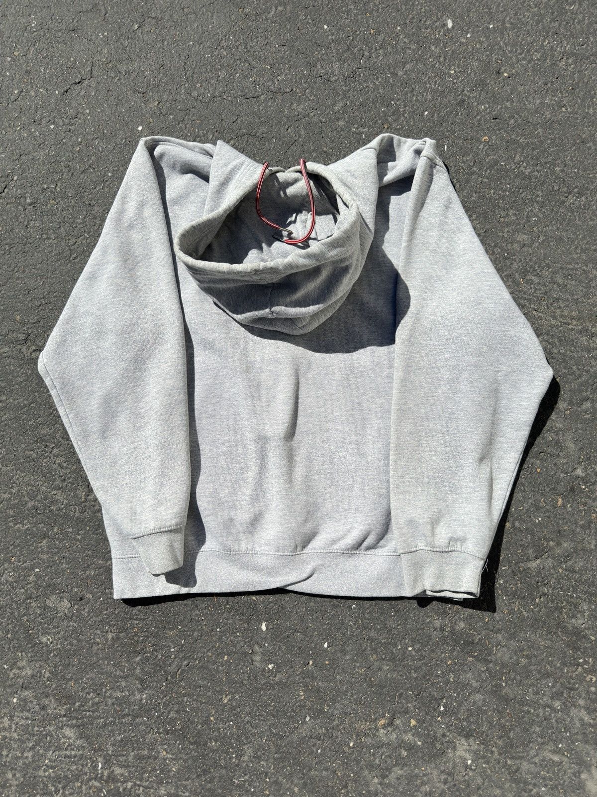 Nike × Vintage 2000s Nike Basketball CenterSwoosh Hoodie Size US L / EU 52-54 / 3 - 4 Thumbnail