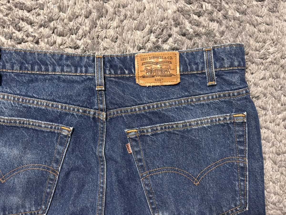 Levi's × Levi's Vintage Clothing × Vintage Levi’s Orange Tab Jeans 530 38x30 Vintage Tapered Denim 90s Size US 38 / EU 54 - 1 Thumbnail