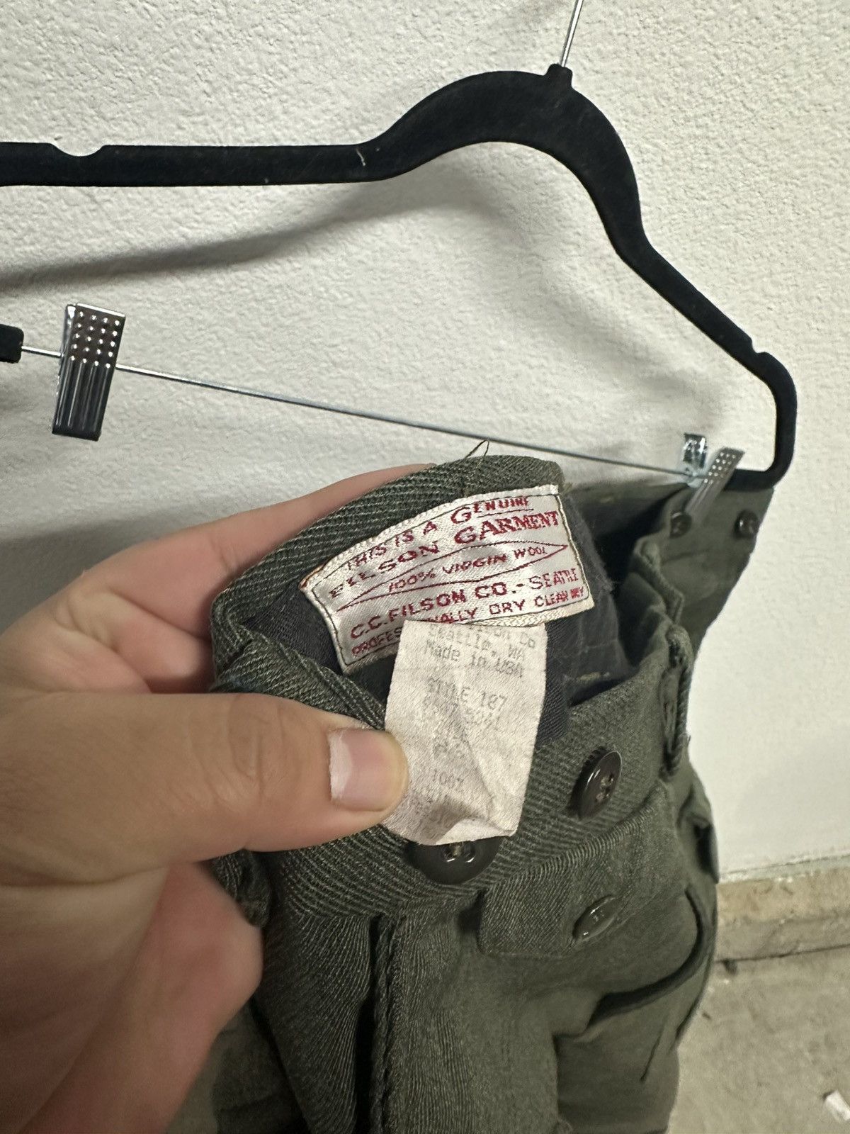 Filson Genuine Filson garment pants Multi Pockets Pants Size US 36 / EU 52 - 3 Thumbnail