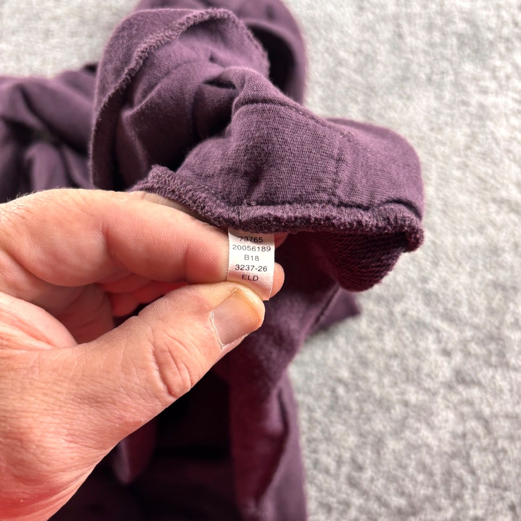 Duluth Trading Company Duluth Trading Hoodie Womens M Purple Cotton Blend Cozy Sweatshirt Size M / US 6-8 / IT 42-44 - 5 Thumbnail
