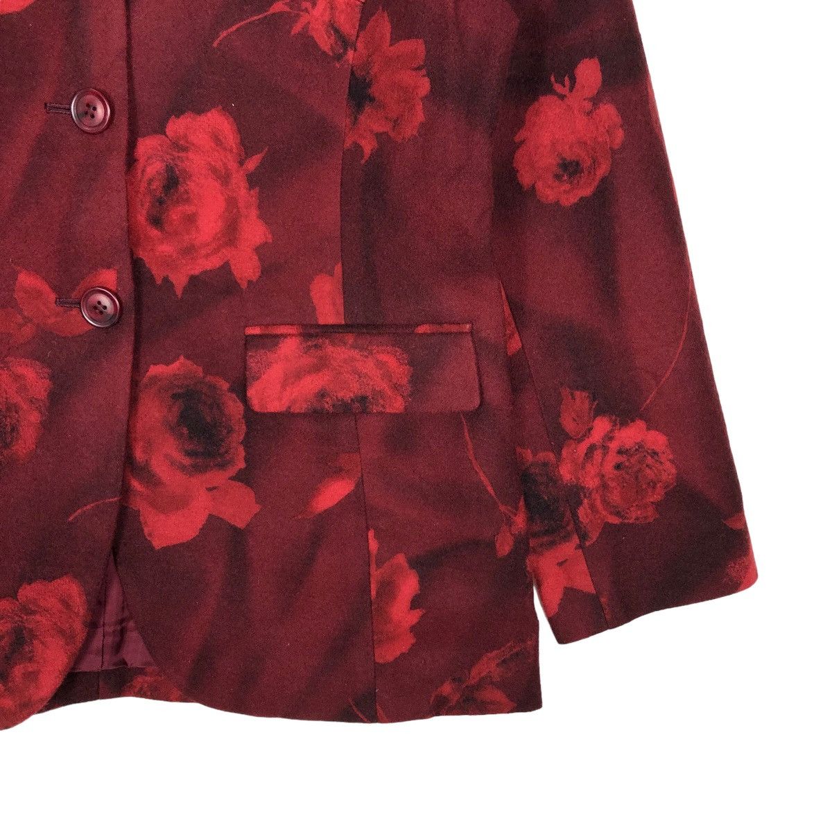 Issey Miyake 🔥Runway Double Breast Jacket Caravan Issey Miyake Flower Size M / US 6-8 / IT 42-44 - 5 Thumbnail