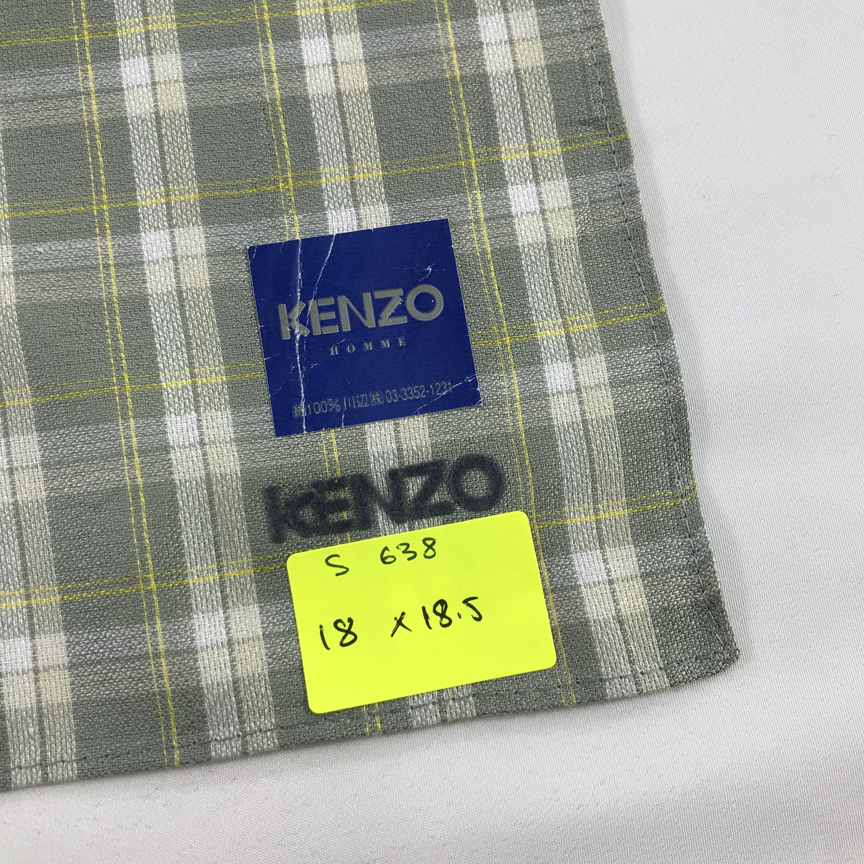 Kenzo × Vintage Kenzo Bandana / Handkerchief / Neckerchief - S310 Size ONE SIZE - 5 Thumbnail