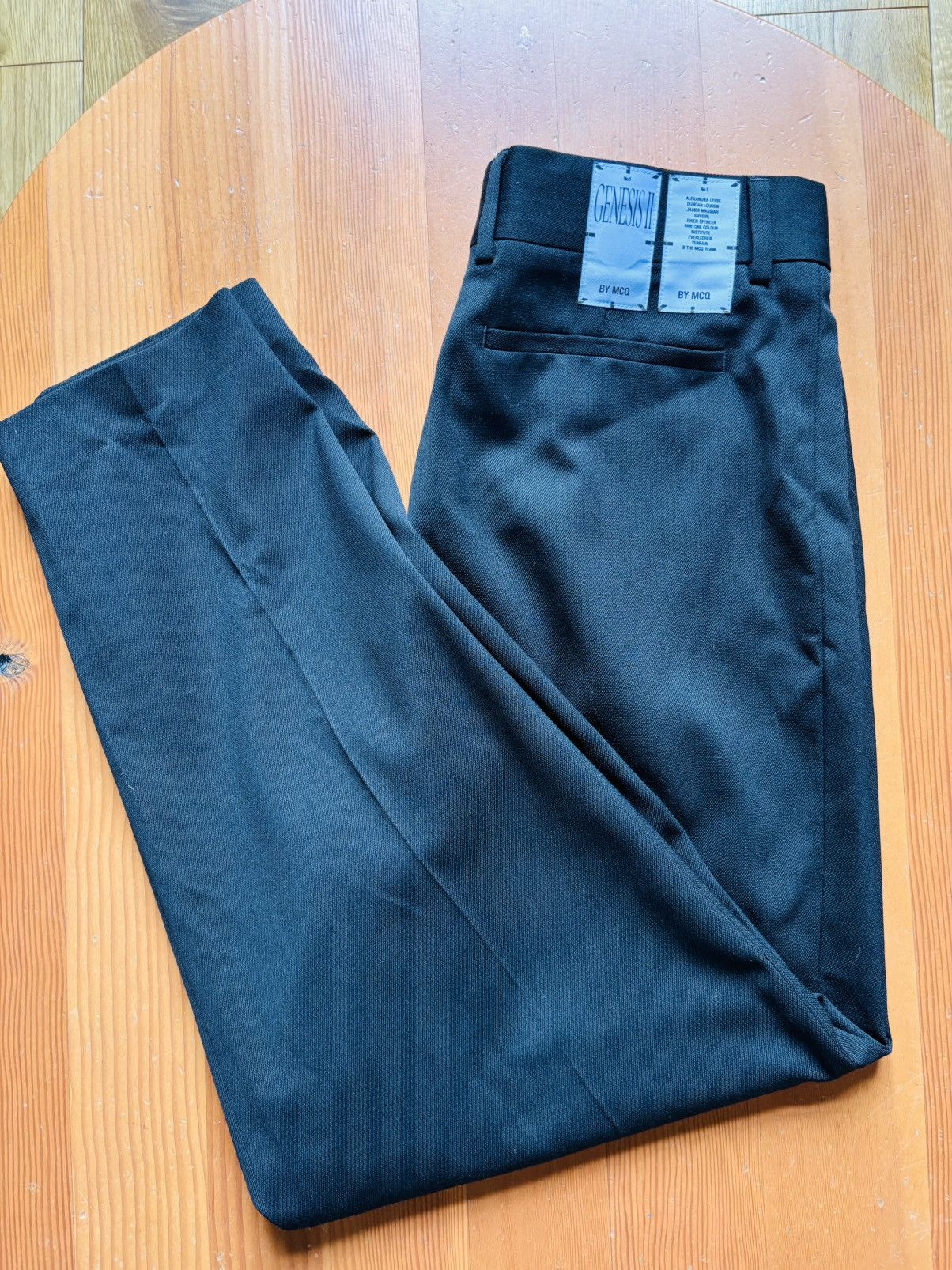Alexander McQueen Alexander McQueen Pleated Wool Trousers Size US 32 / EU 48 - 2 Thumbnail