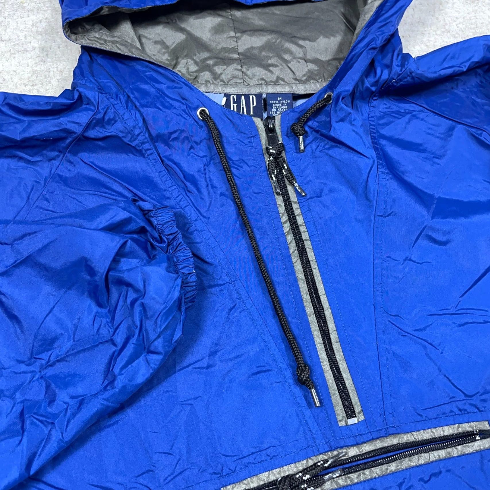 Gap VINTAGE Gap Jacket Men M Royal Blue Windbreaker 90s Size US M / EU 48-50 / 2 - 4 Thumbnail
