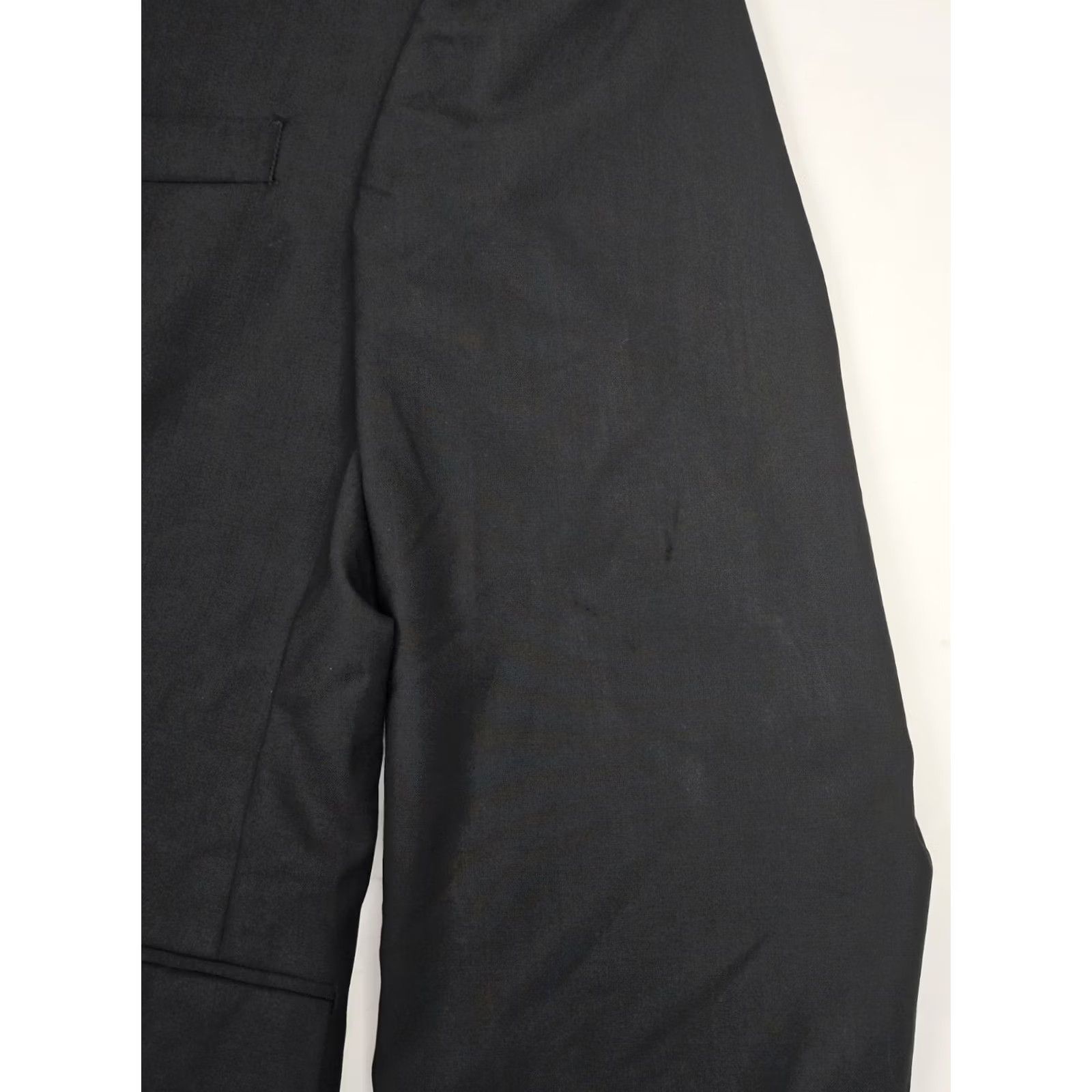 Jos. A. Bank VINTAGE Jos. A. Bank Blazer Blazer Men 48 Long Black Wool 2-Button Single-Breasted Wool 100% New with defect Mens Size 48R - 2 Thumbnail