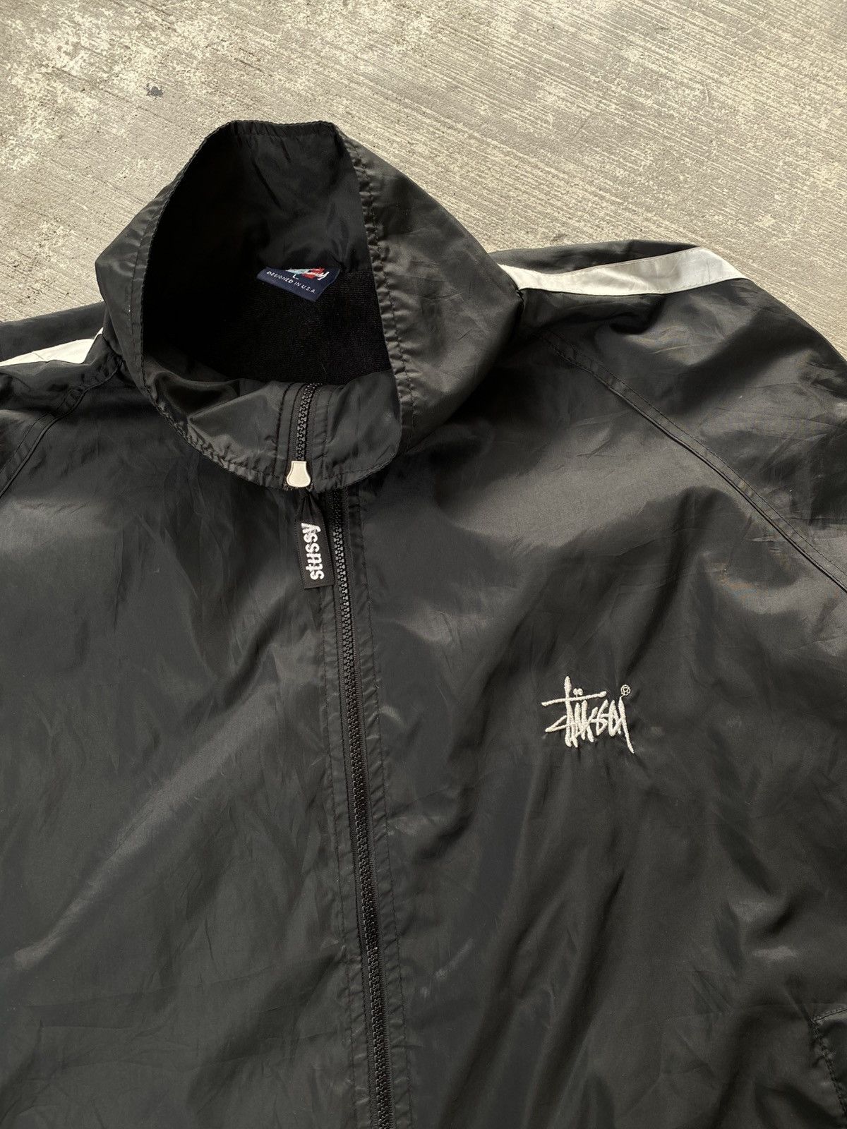 Stussy Vintage Stussy Embroidered Zipper Size US L / EU 52-54 / 3 - 3 Thumbnail
